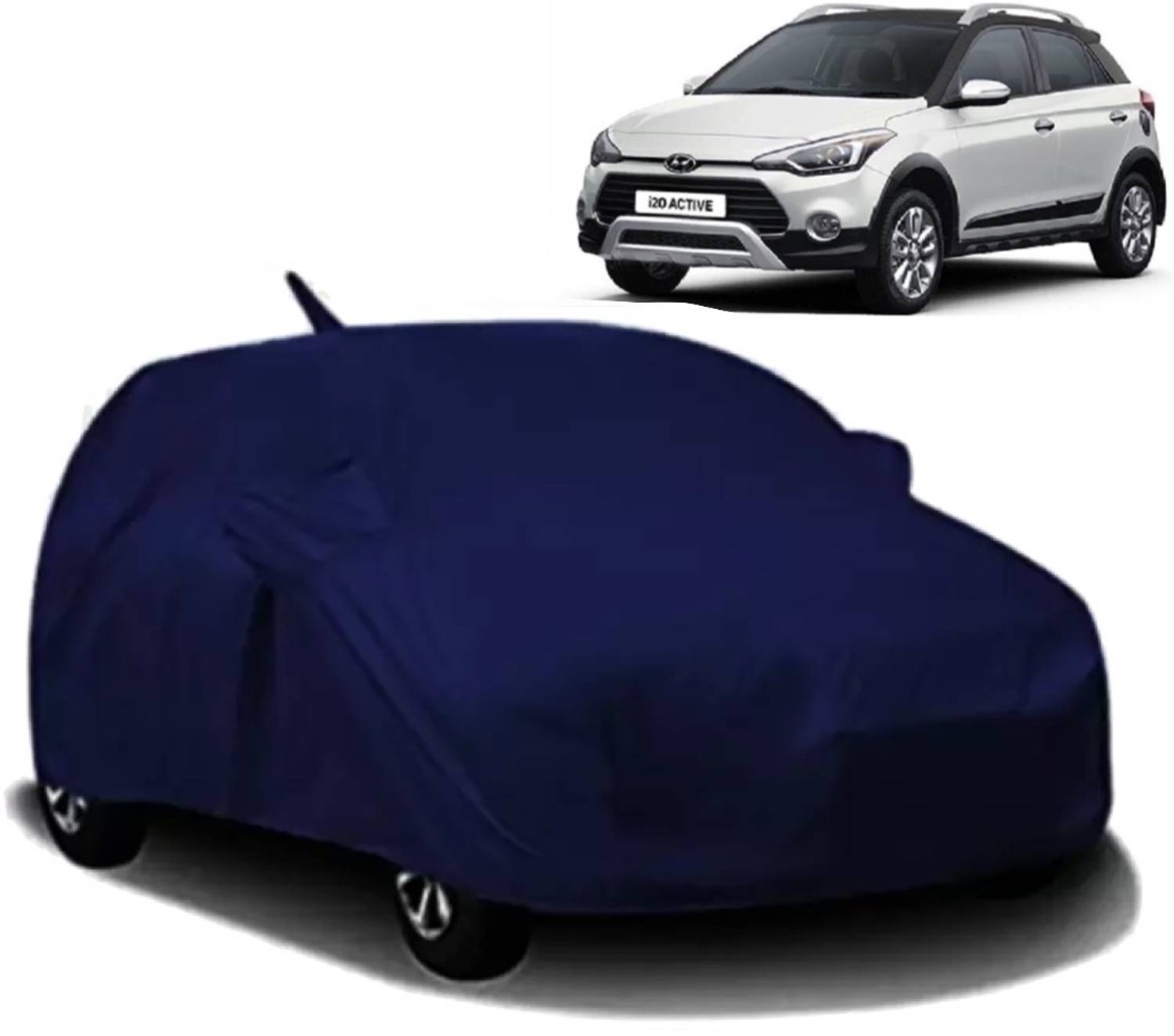 ALMICS Car Cover For Hyundai i20 Active (With Mirror Pockets)