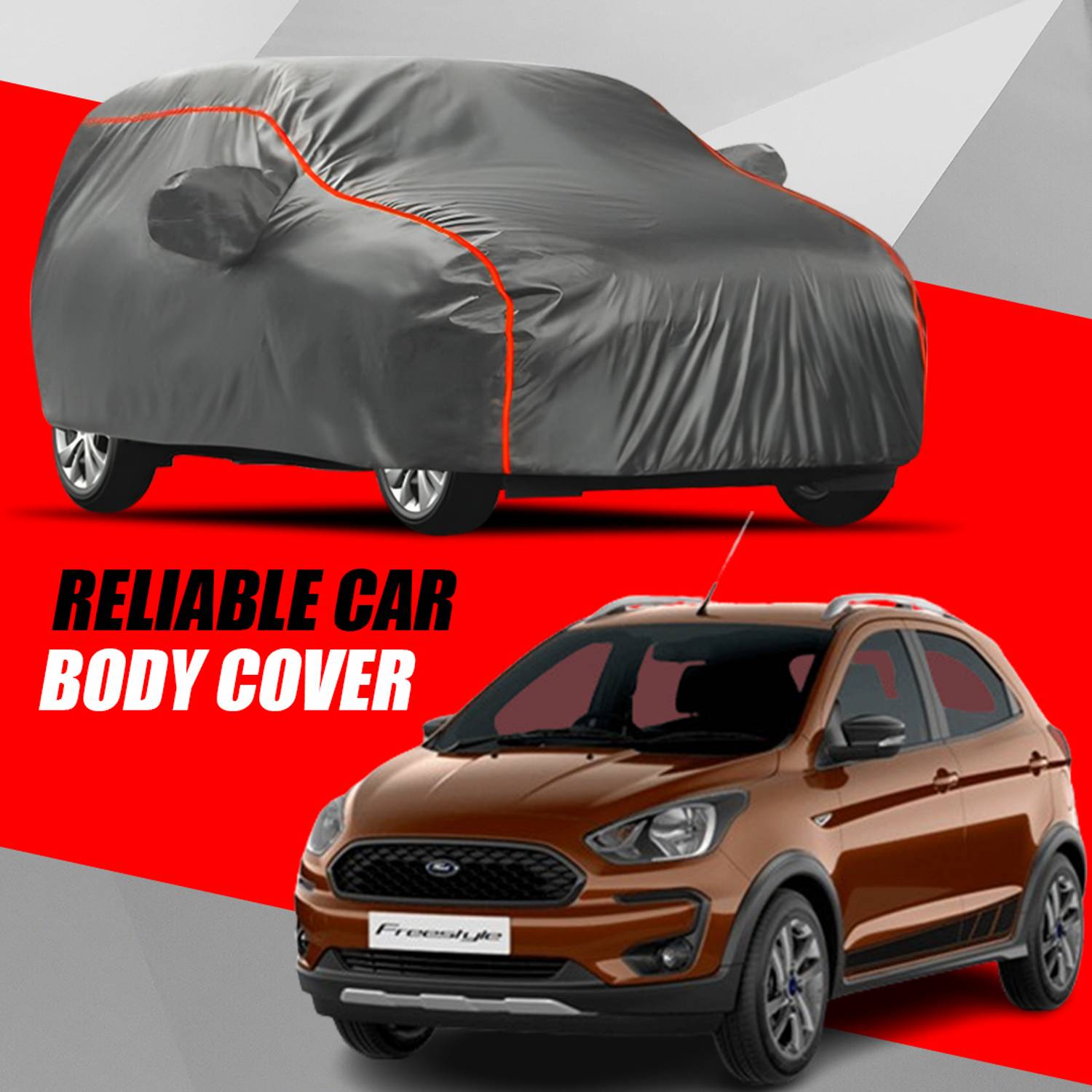 ANOXE Car Cover For Ford Freestyle (With Mirror Pockets)