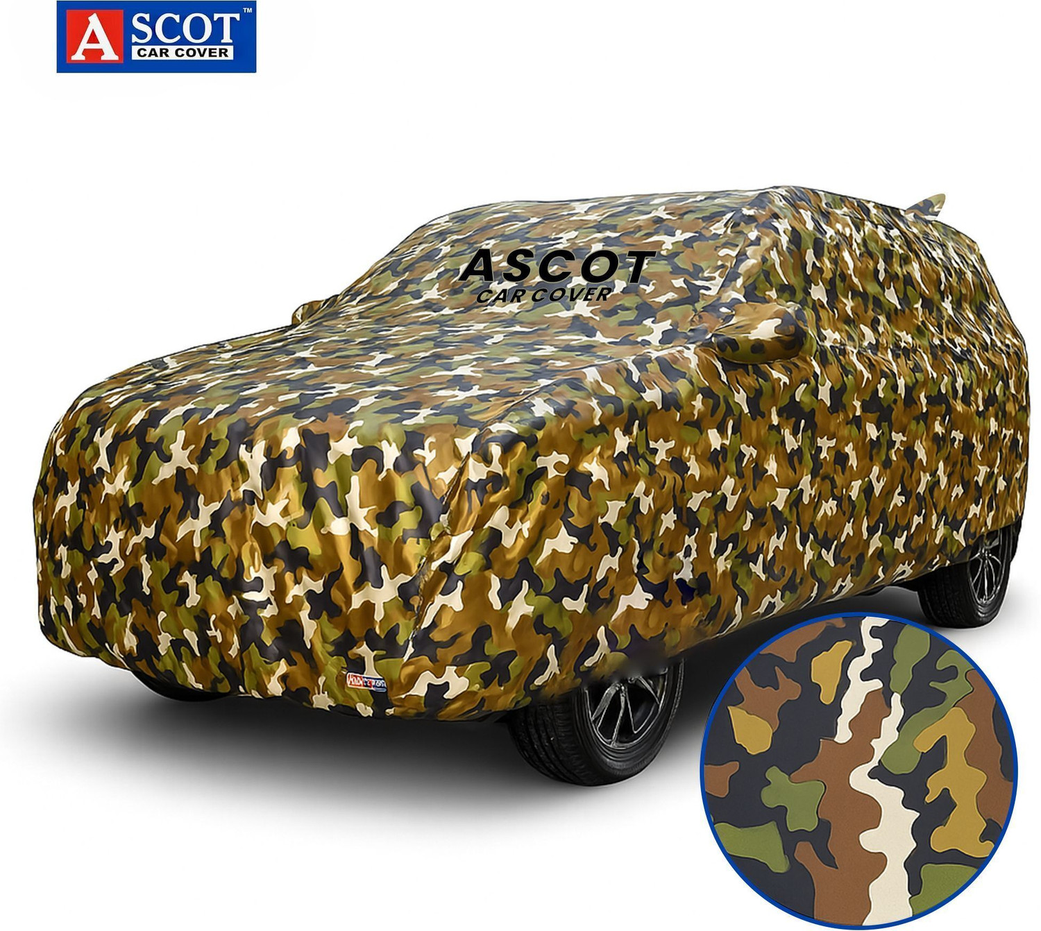 Image of ascot Car Cover For Hyundai Venue (With Mirror Pockets)
