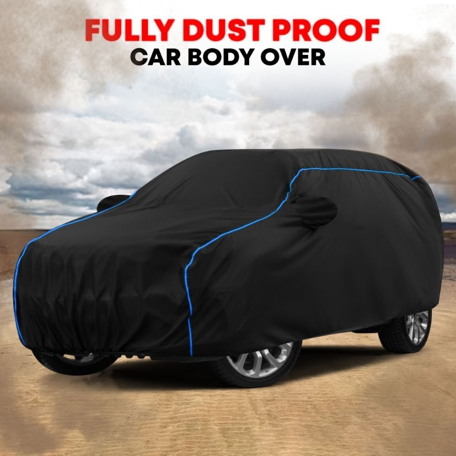 Image of VOICO Car Cover For Kia Sonet (With Mirror Pockets)