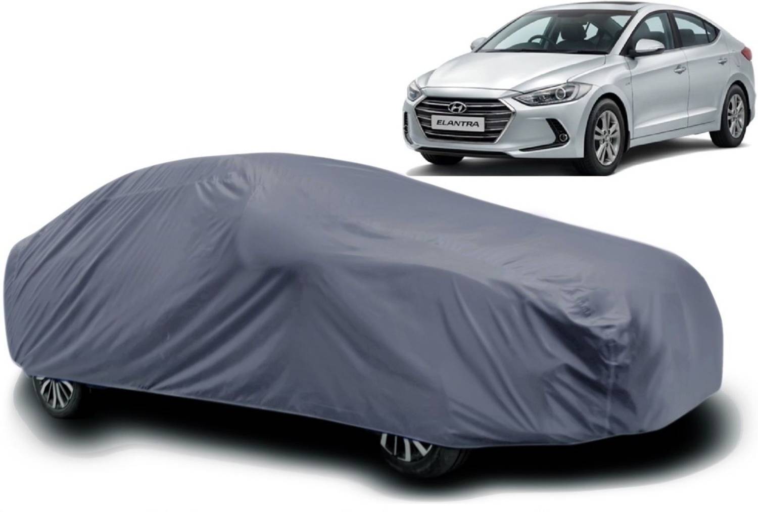 ALMICS Car Cover For Hyundai Elantra (With Mirror Pockets)