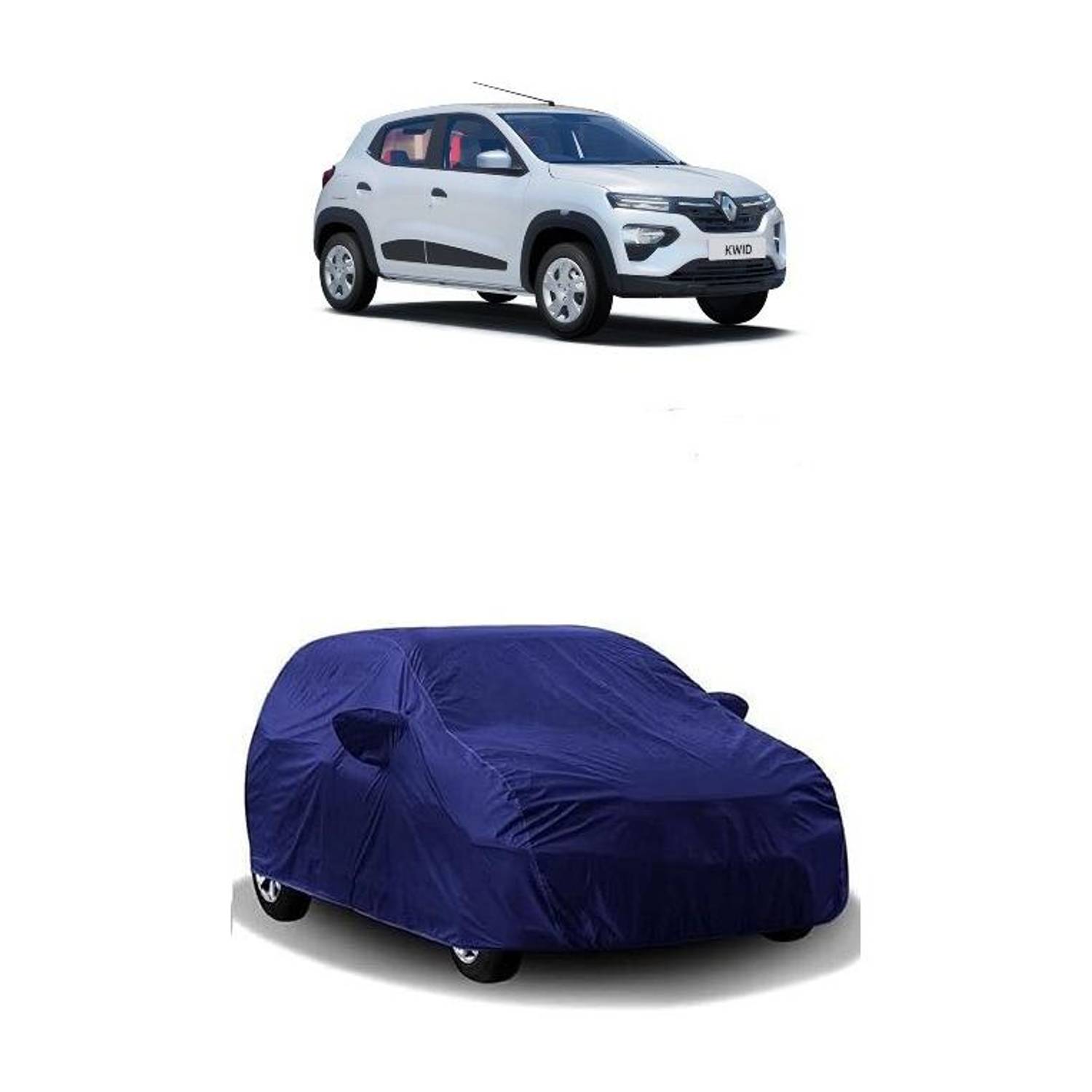 ATBROTHERS Car Cover For Renault Kwid STD (Without Mirror Pockets)