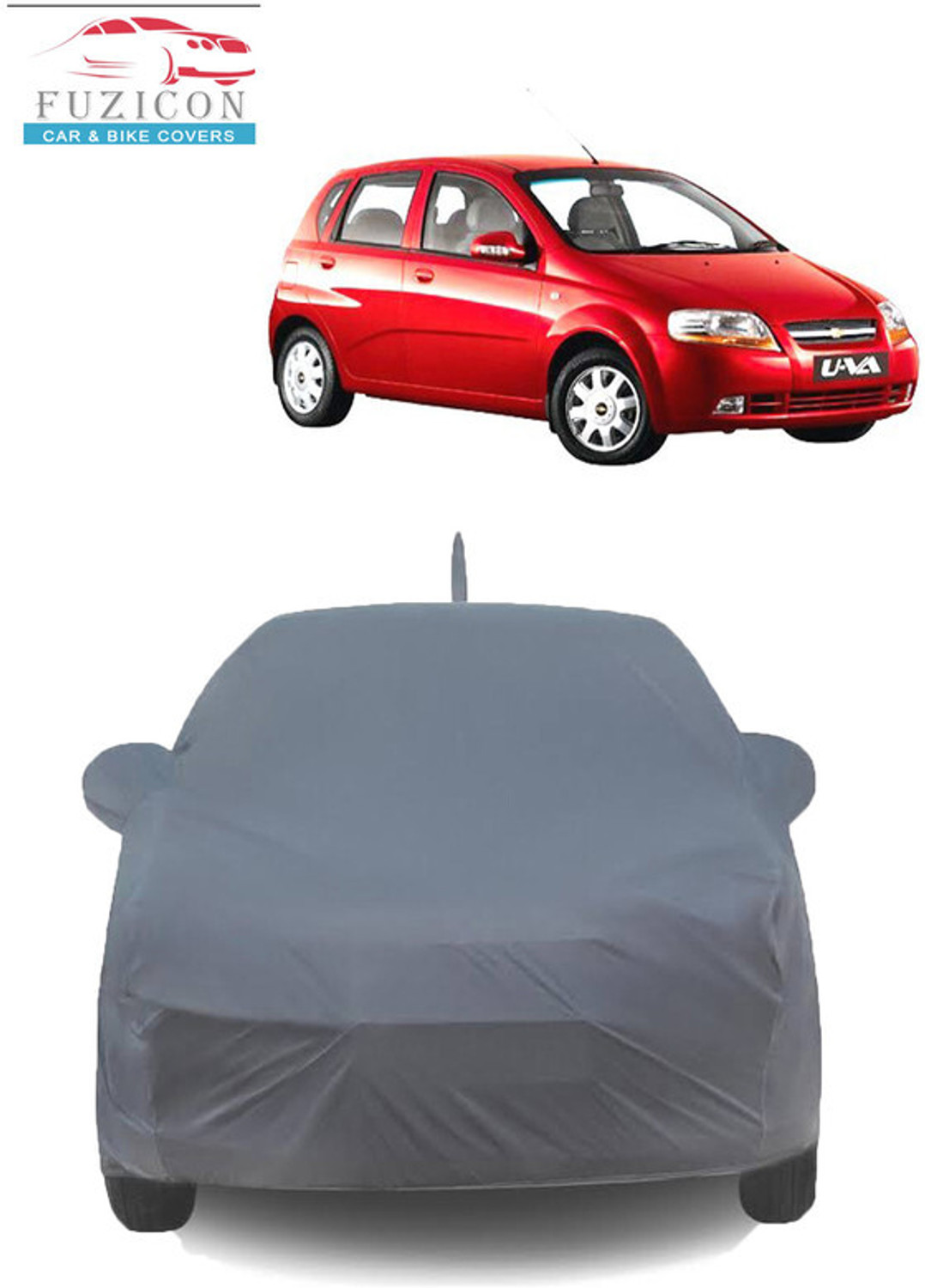 Image of FUZICON Car Cover For Chevrolet UVA (With Mirror Pockets)