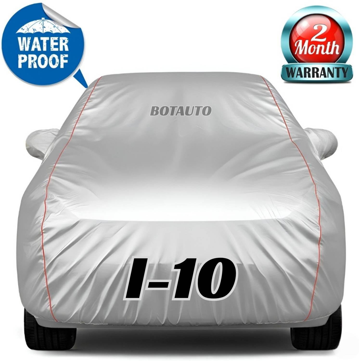 BOTAUTO Car Cover For Hyundai Grand i10 (With Mirror Pockets)
