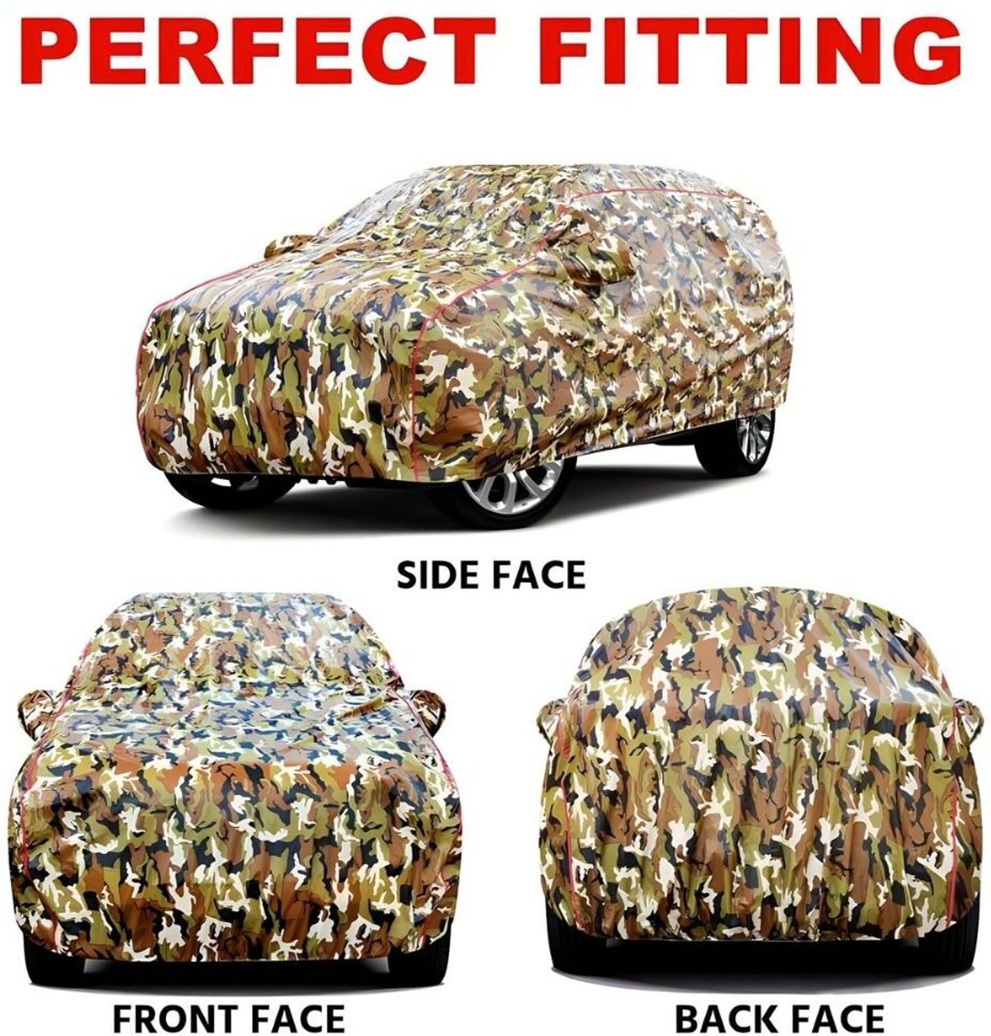 Image of AYSHU Car Cover For Mahindra Marazzo, Marazzo M2 Diesel, Marazzo M4 Diesel (With Mirror Pockets)