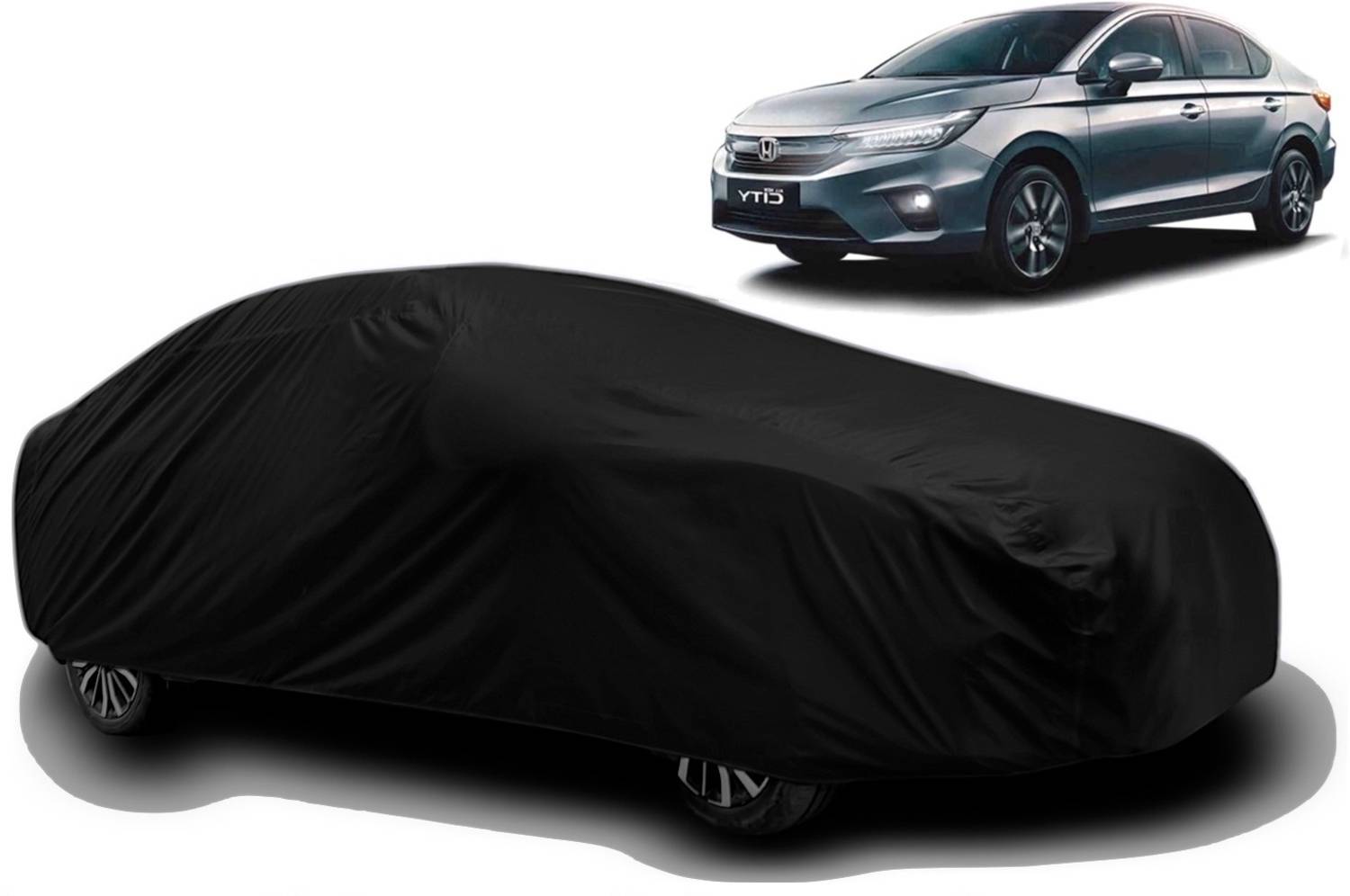 ALMICS Car Cover For Honda City (With Mirror Pockets)