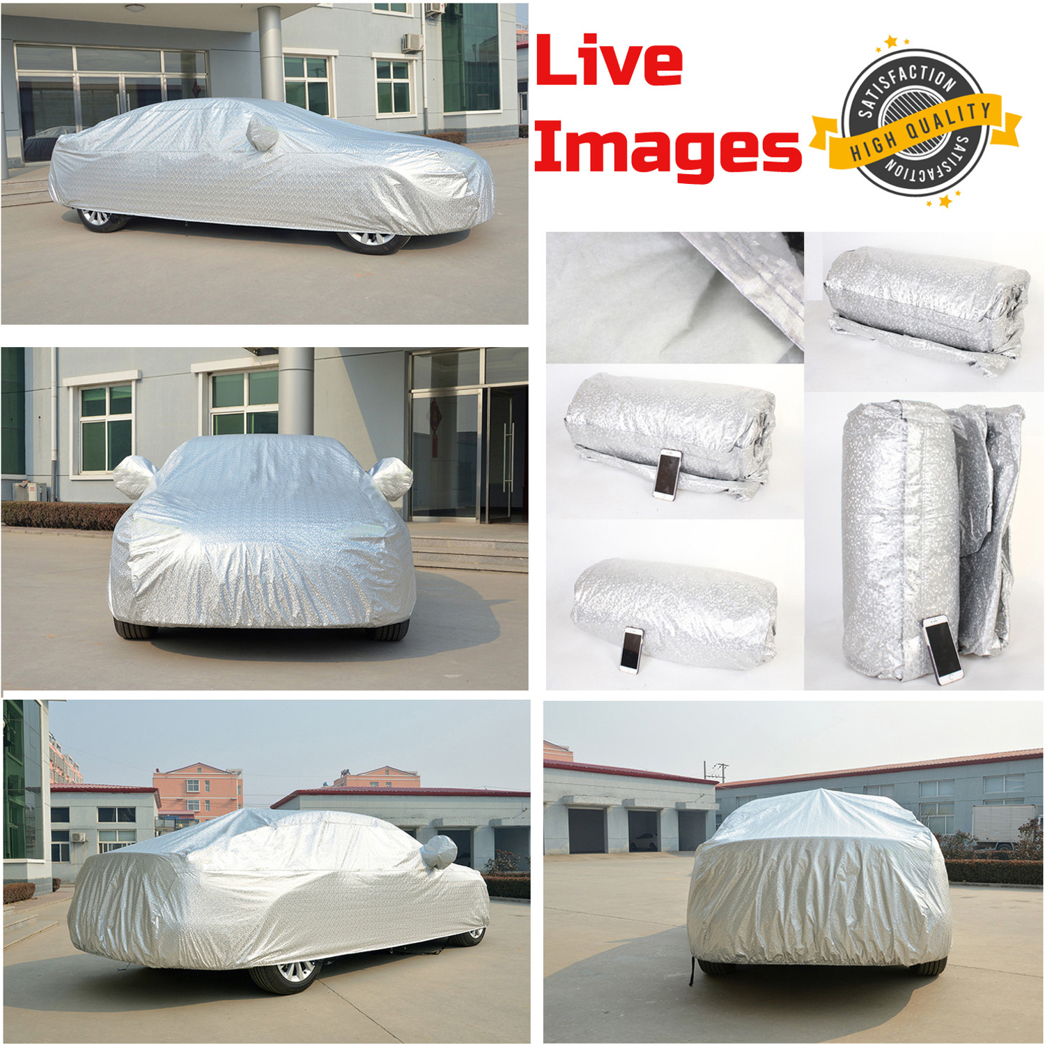Image of STARIE Car Cover For Toyota Corolla Altis (With Mirror Pockets)