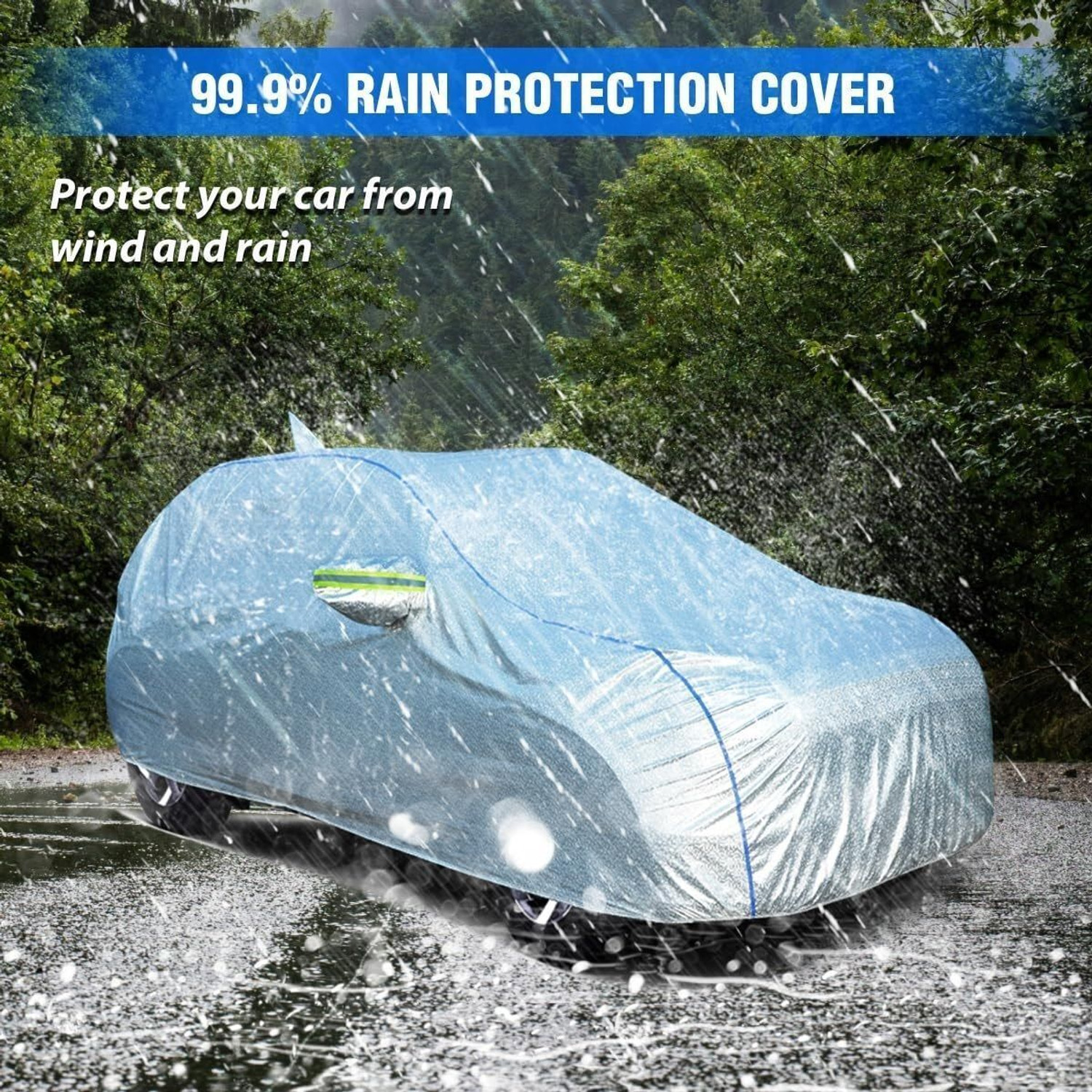 Image of Otoroys Car Cover For Hyundai i10 (With Mirror Pockets)
