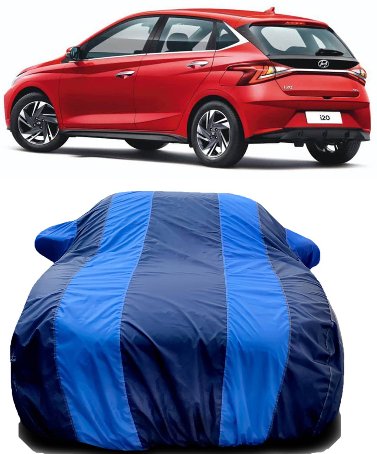 Autoapex Car Cover For Hyundai Elite i20 2020 (With Mirror Pockets)