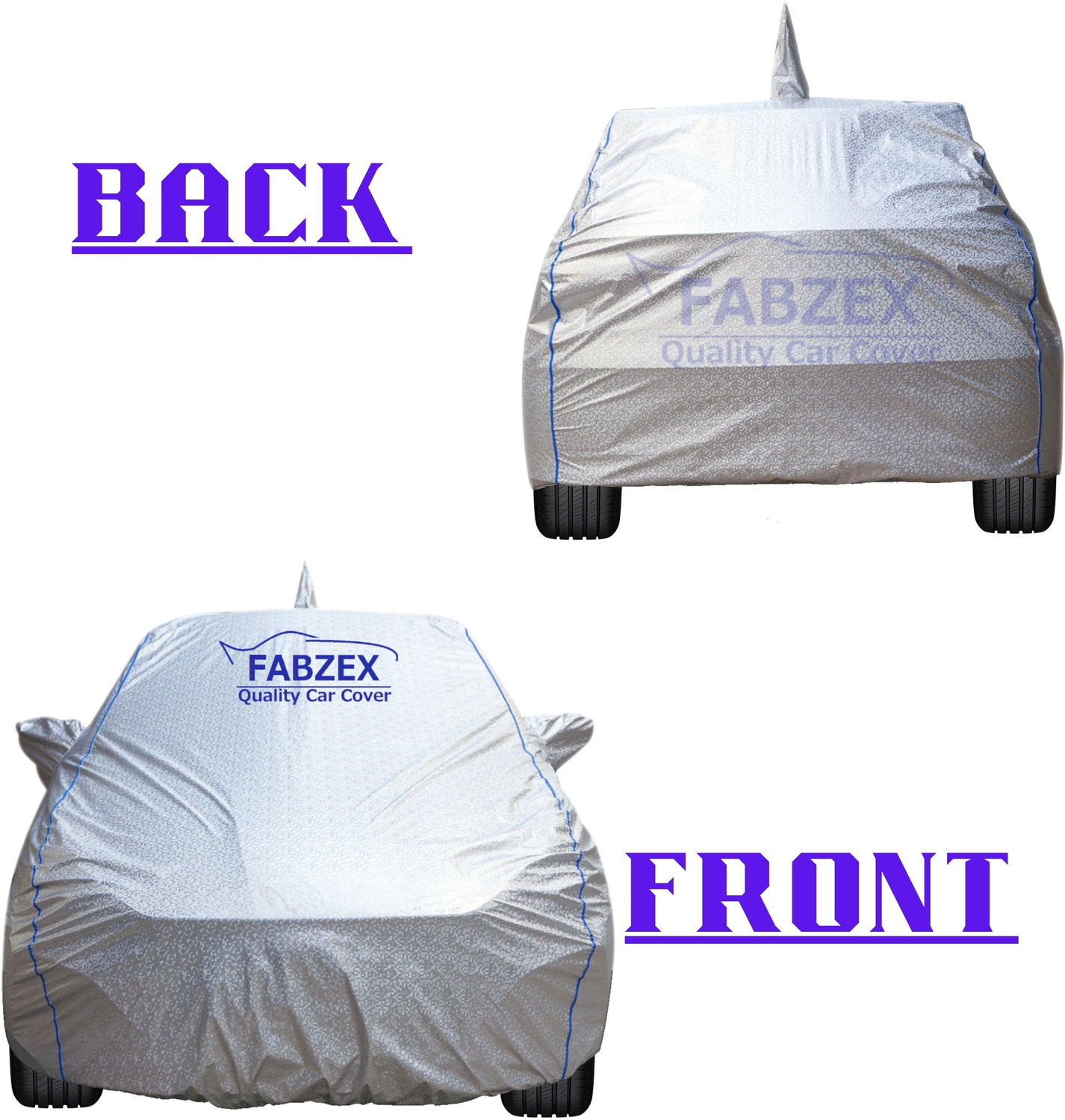 Image of FABZEX Car Cover For Hyundai Creta 1.4 CRDi S (With Mirror Pockets)