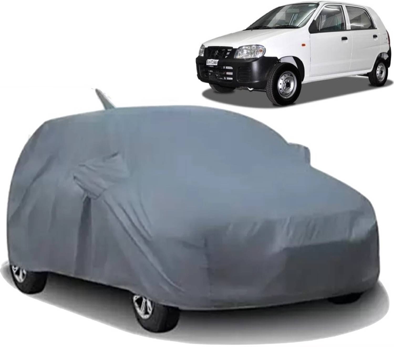 ALTRADECOT Car Cover For Maruti Suzuki Alto (With Mirror Pockets)