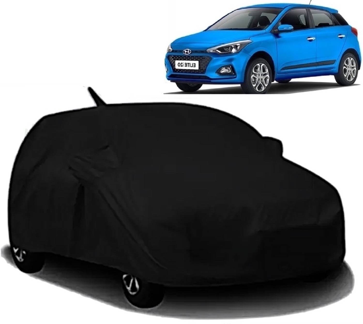ALTRADECOT Car Cover For Hyundai Elite i20 (With Mirror Pockets)