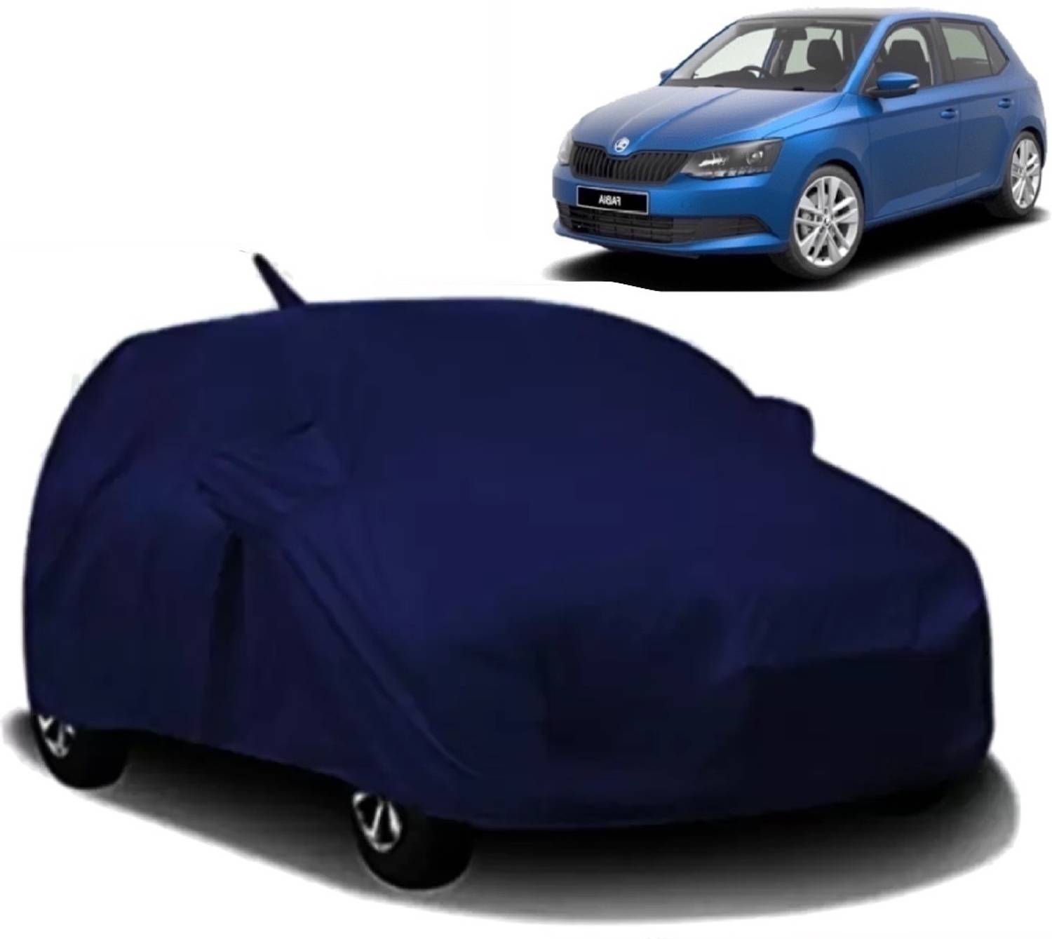 ALMICS Car Cover For Skoda Fabia (With Mirror Pockets)