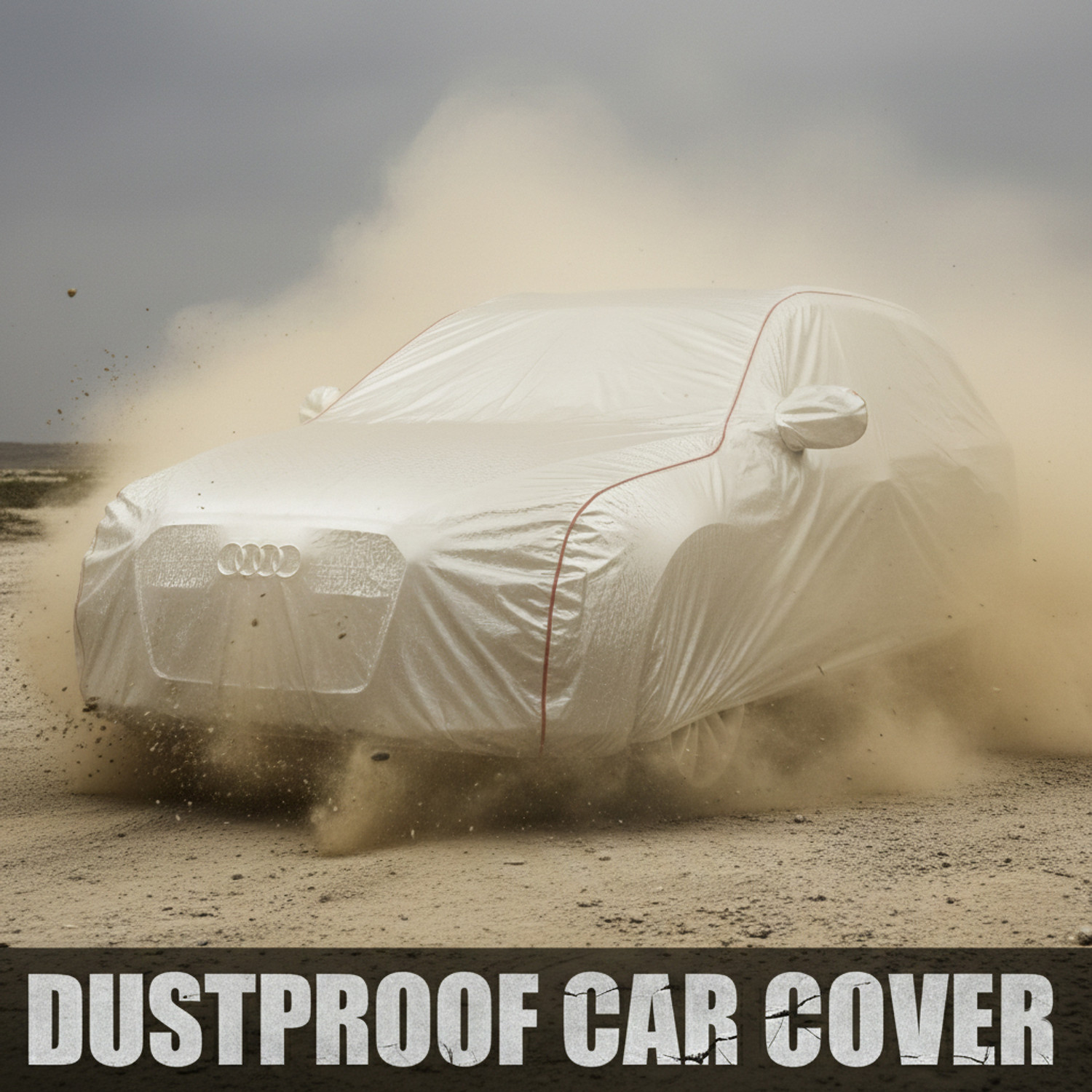 Image of DRIPEX Car Cover For Mahindra XUV 300 (With Mirror Pockets)