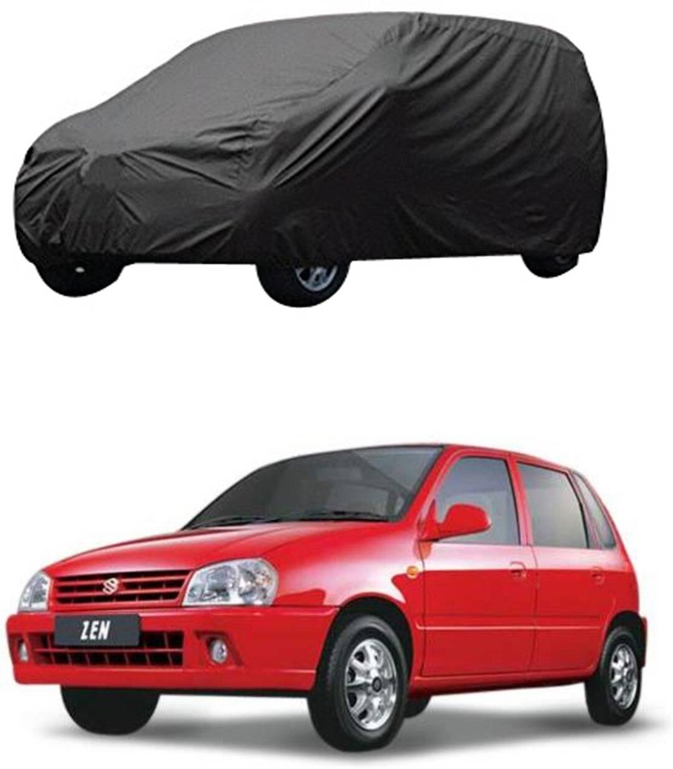 AutoRetail Car Cover For Maruti Suzuki Zen (Without Mirror Pockets)