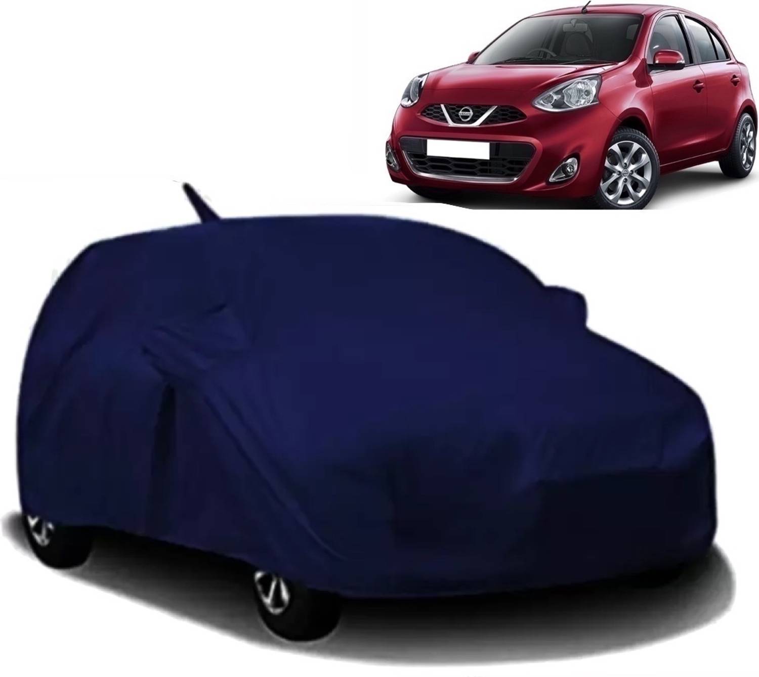 ALTRADECOT Car Cover For Nissan Micra (With Mirror Pockets)