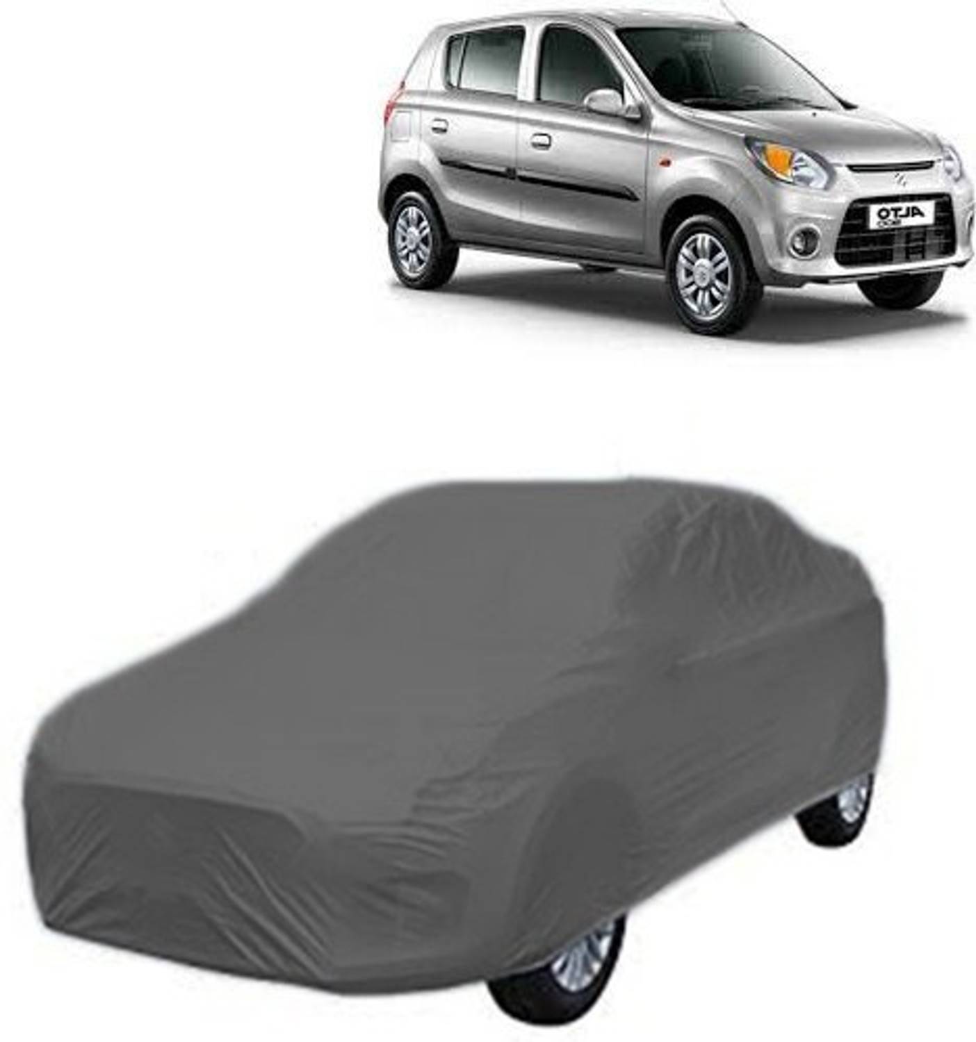 A+ RAIN PROOF Car Cover For Maruti Suzuki Alto 800 (Without Mirror Pockets)
