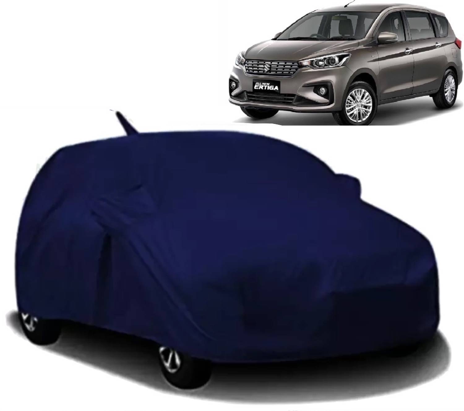 ALMICS Car Cover For Maruti Suzuki Ertiga (With Mirror Pockets)