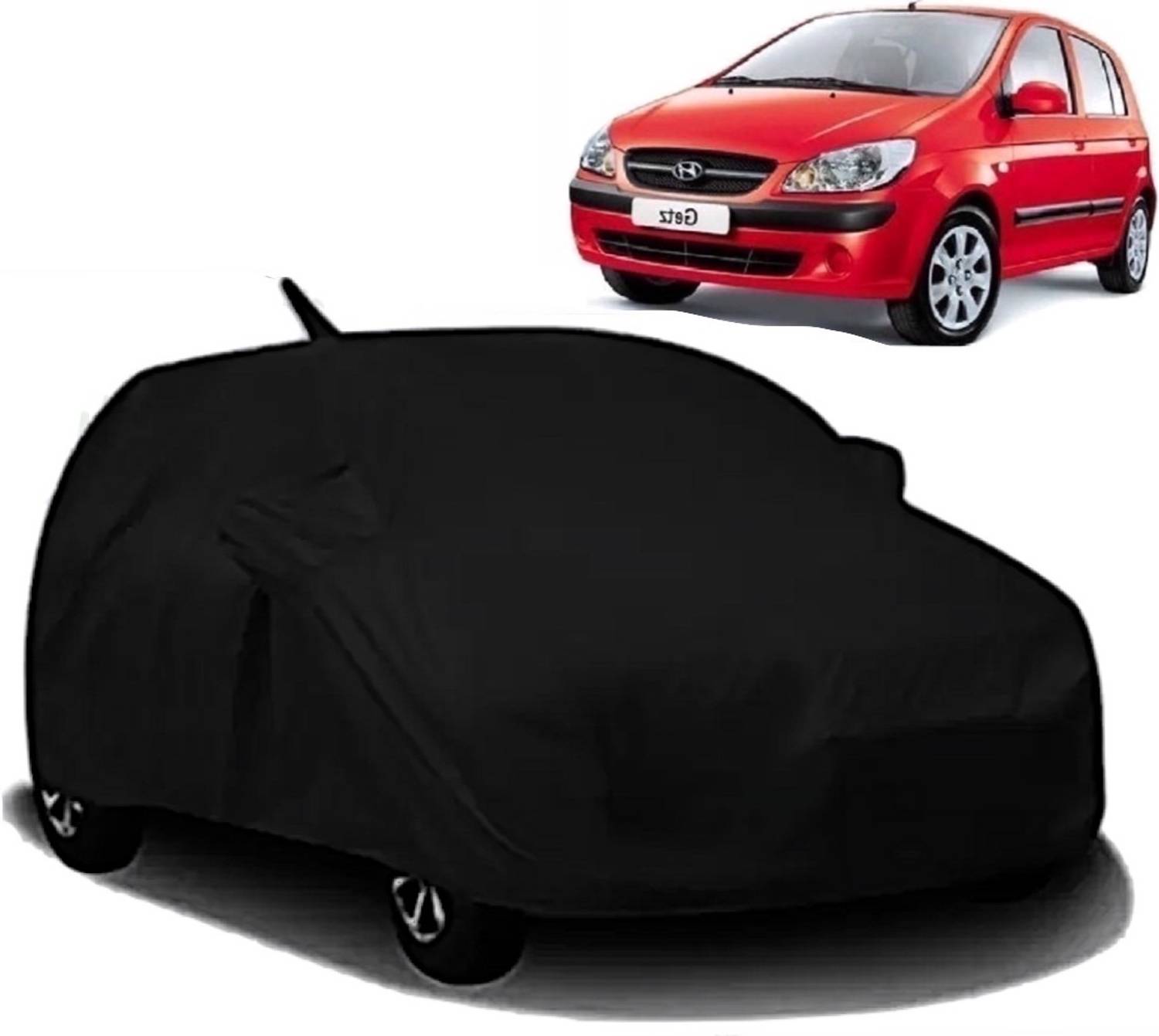 ALMICS Car Cover For Hyundai Getz Prime (With Mirror Pockets)