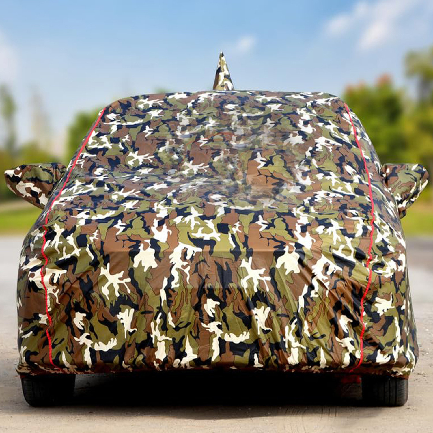 Image of TAXZONE Car Cover For Maruti Suzuki Ertiga, Ertiga LXI, Ertiga VXI, Ertiga VXI (With Mirror Pockets)