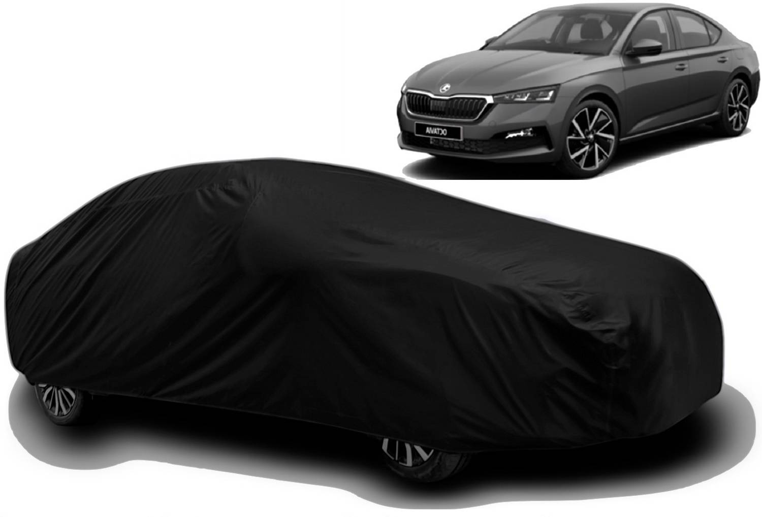 ALMICS Car Cover For Skoda Octavia (With Mirror Pockets)