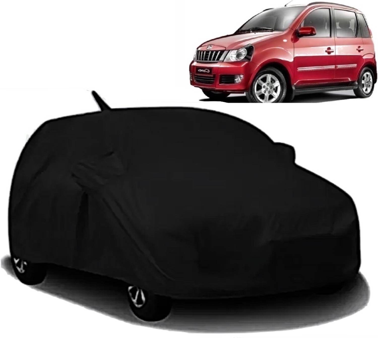 ALMICS Car Cover For Mahindra Quanto (With Mirror Pockets)