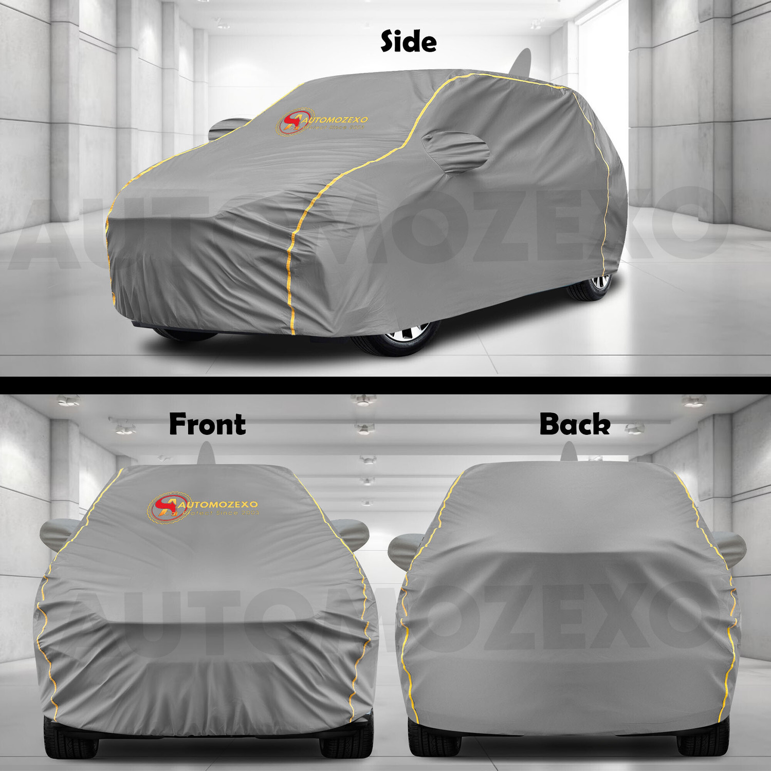 Image of AUTOMOZEXO Car Cover For Kia SELTOS (With Mirror Pockets)