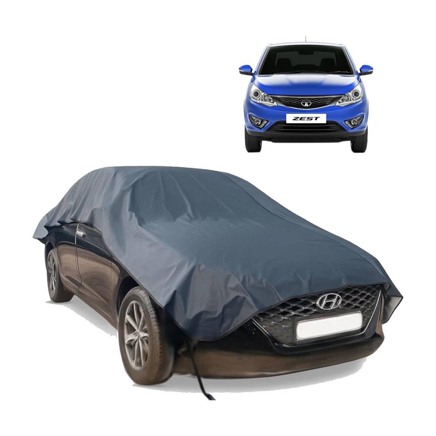 autouniko Car Cover For Tata Zest (Without Mirror Pockets)