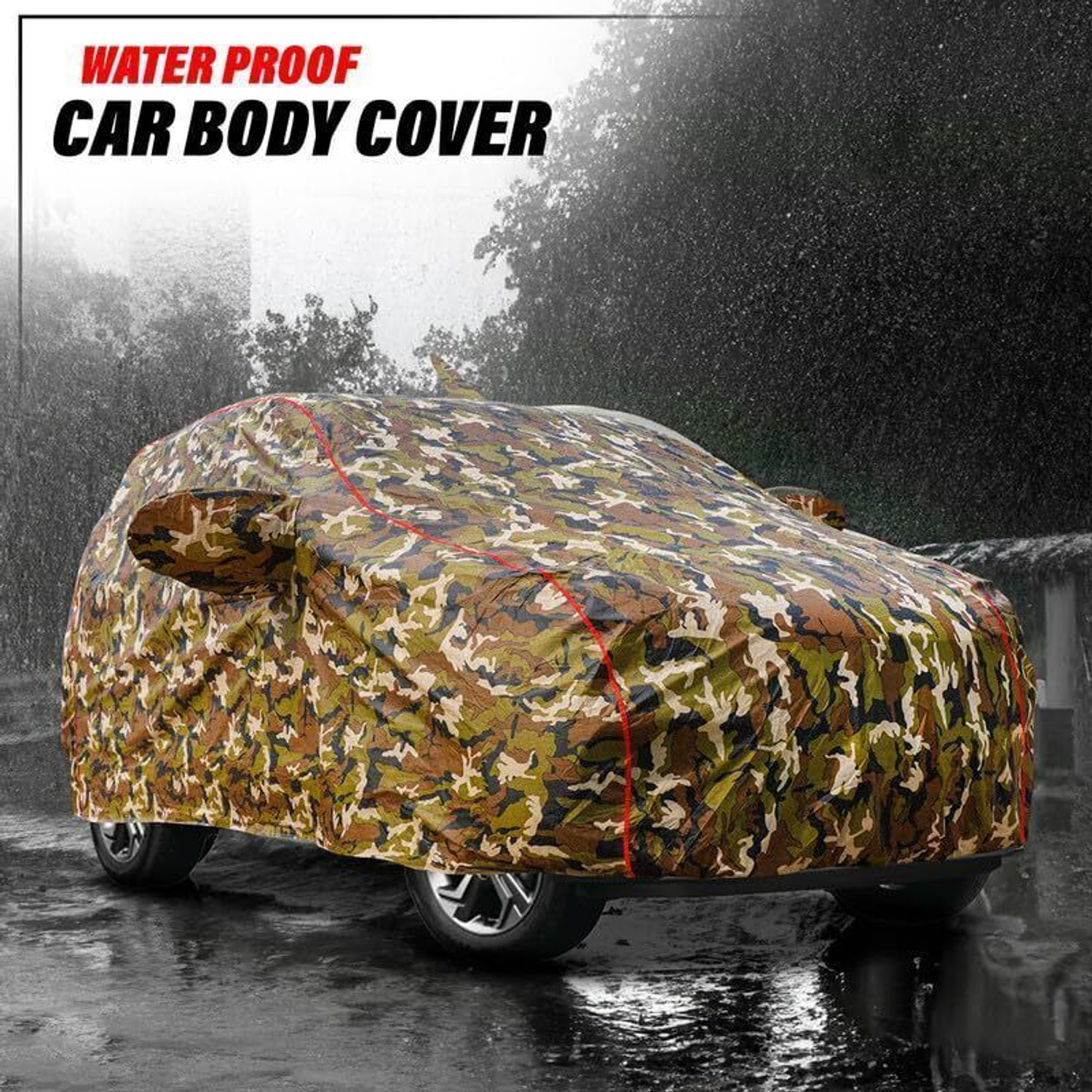 Image of TAXZONE Car Cover For Maruti, Maruti Suzuki Celerio, Celerio LDi, Celerio LXI, Celerio VXI, Celerio X (With Mirror Pockets)