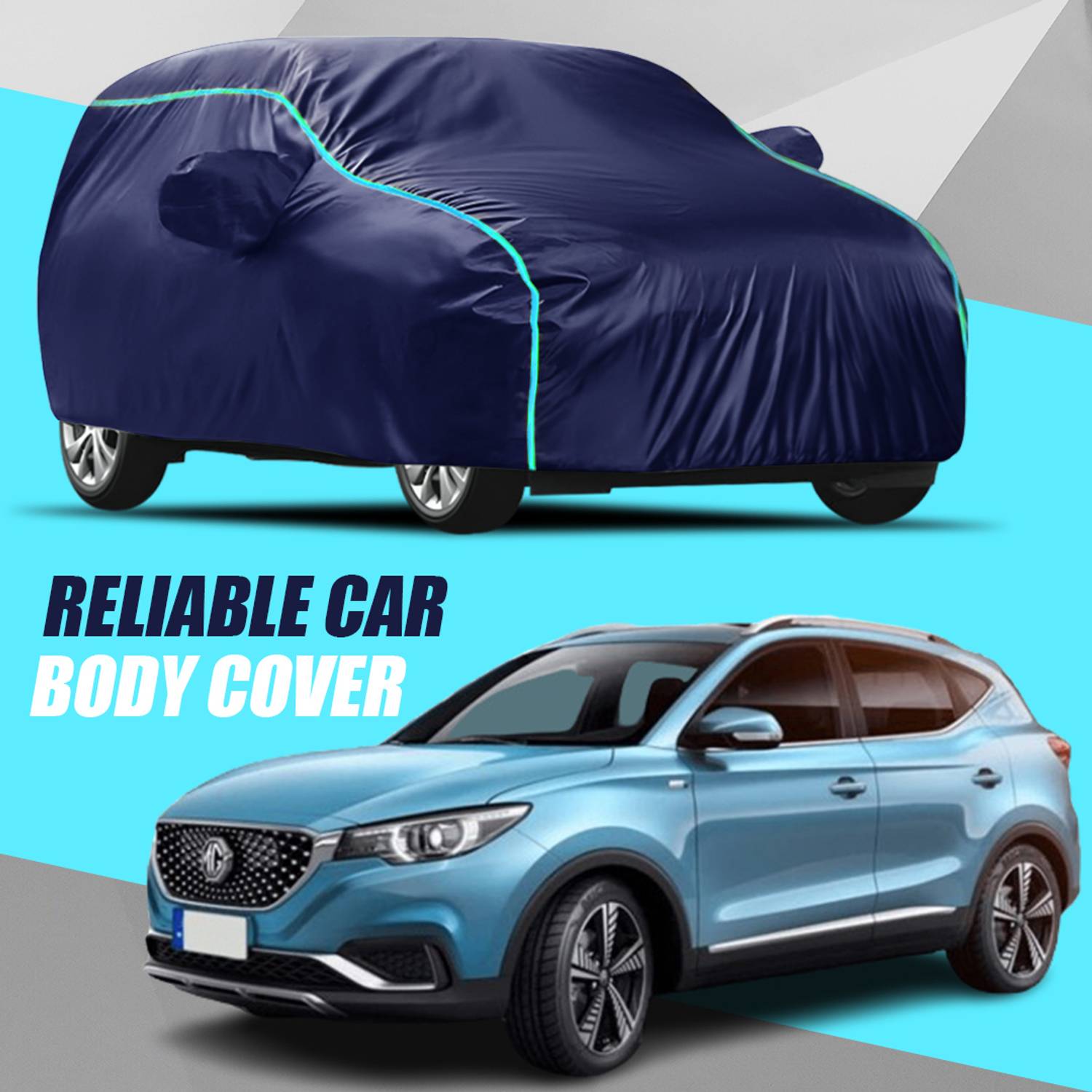 ANOXE Car Cover For MG ZS EV (With Mirror Pockets)