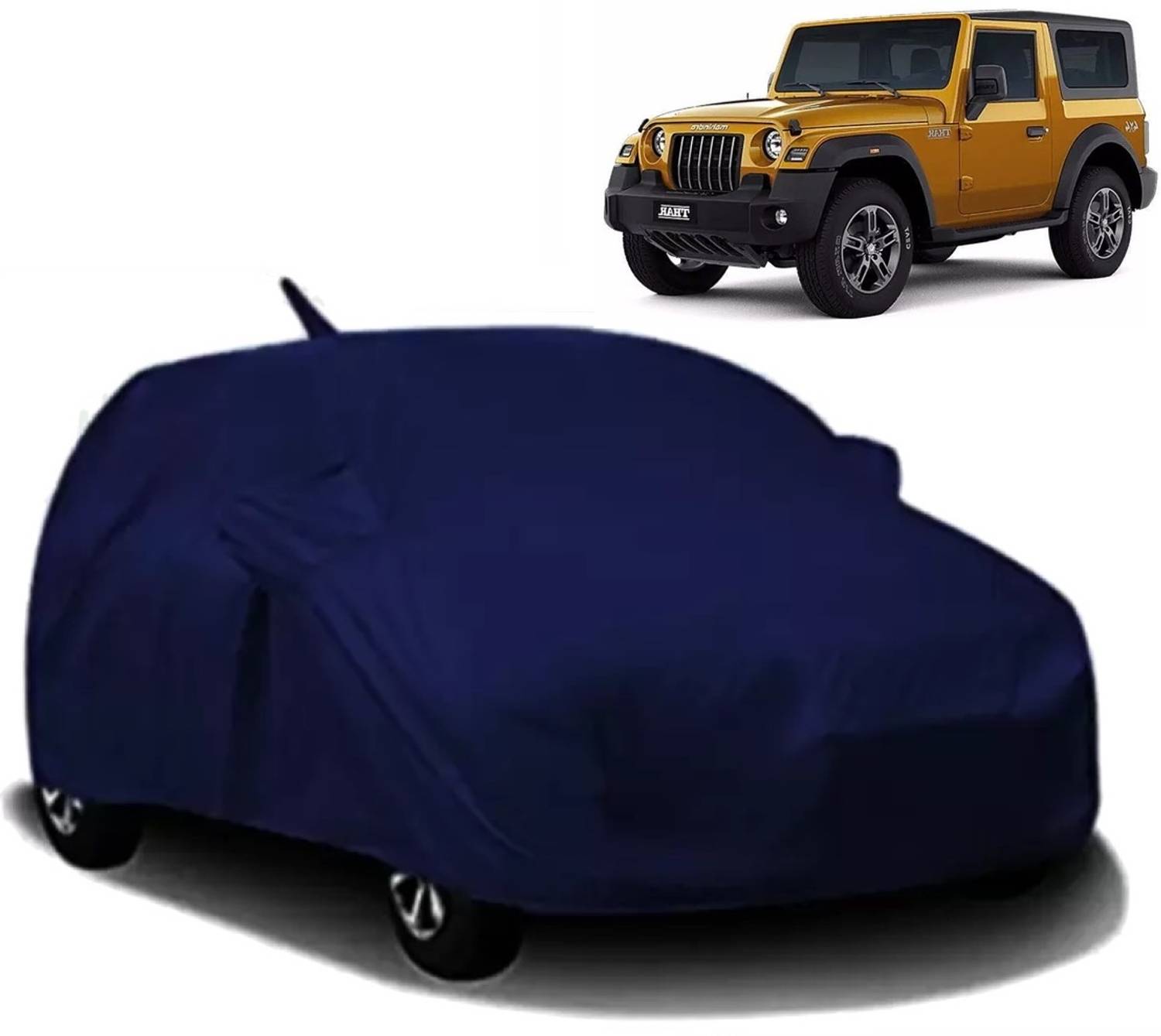 ALTRADECOT Car Cover For Mahindra Thar (With Mirror Pockets)
