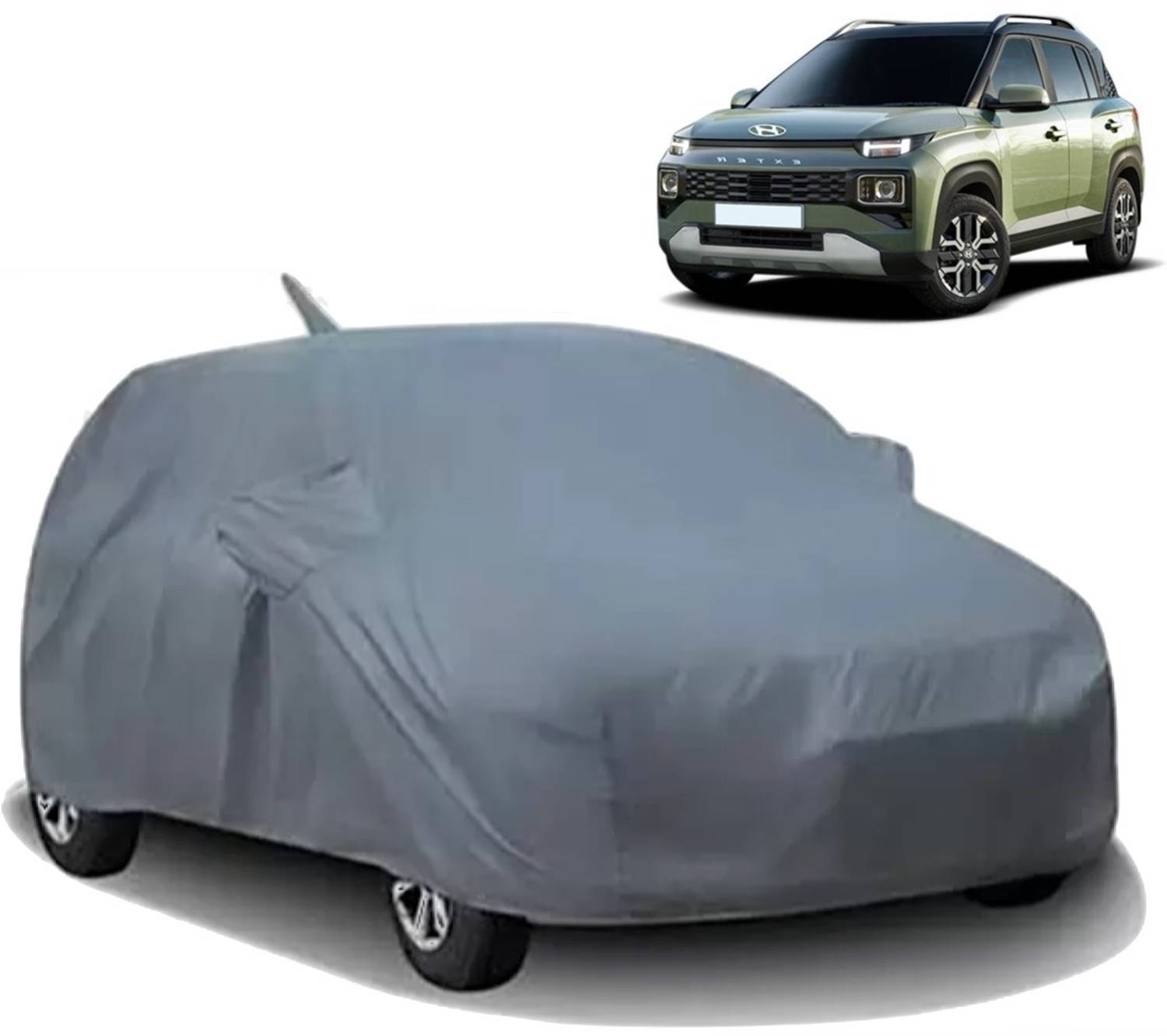 ALTRADECOT Car Cover For Hyundai Exter (With Mirror Pockets)