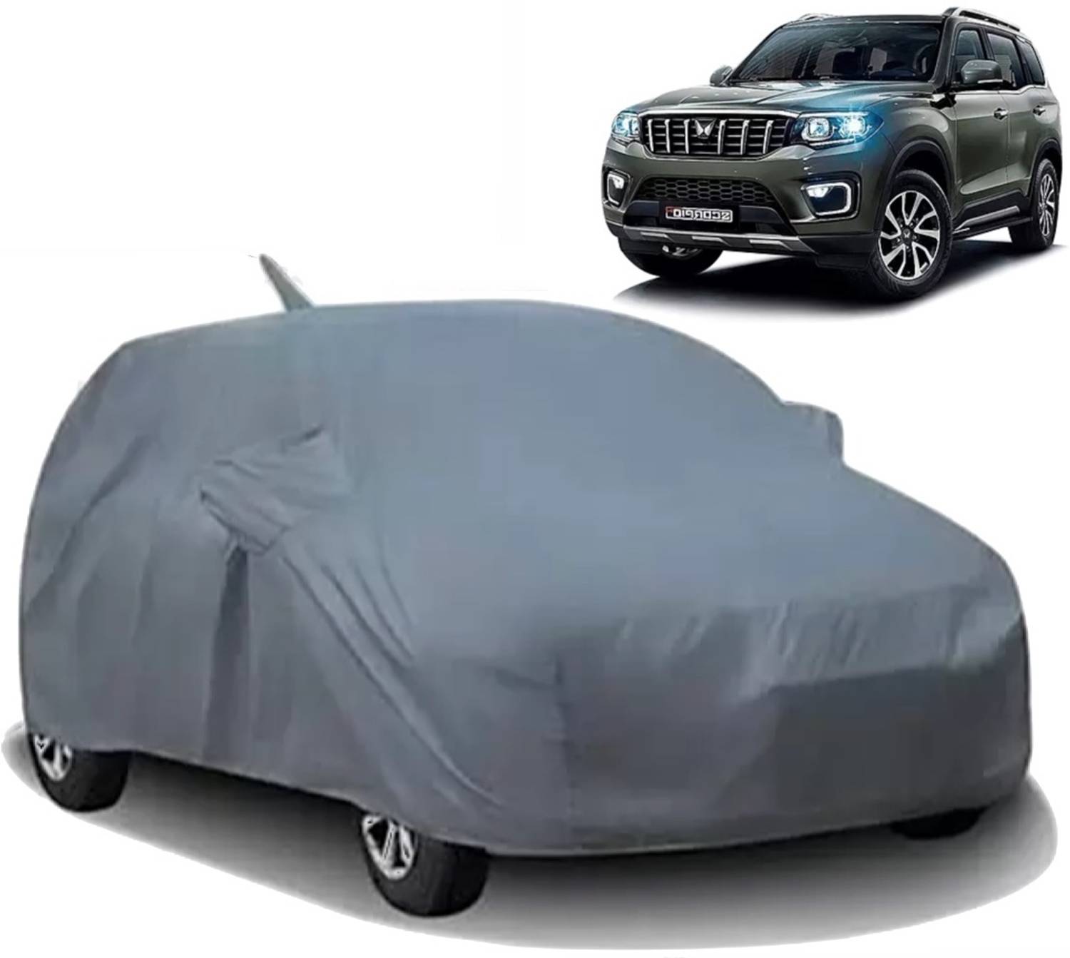 ALTRADECOT Car Cover For Mahindra Scorpio (With Mirror Pockets)