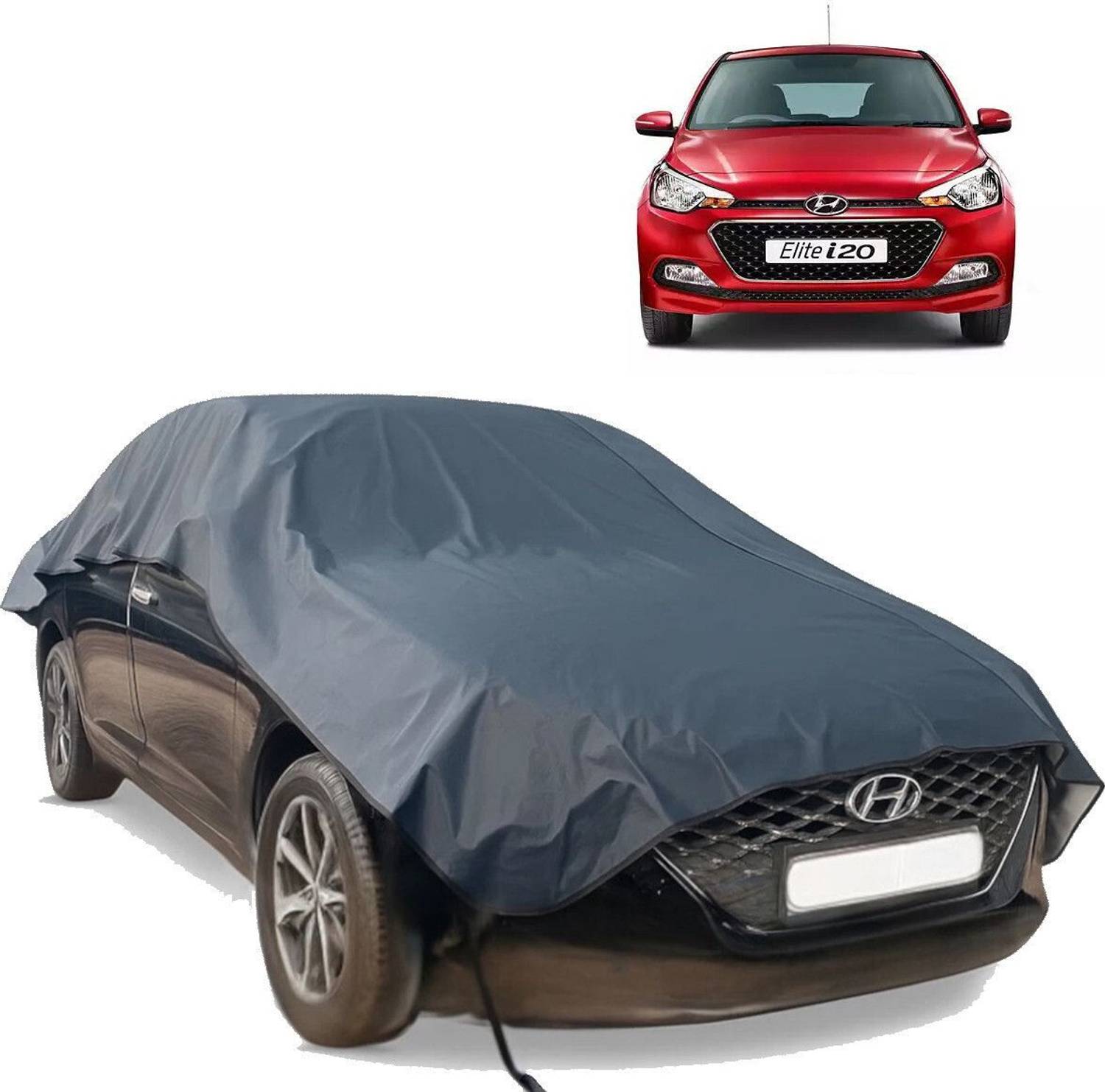 autouniko Car Cover For Hyundai Elite i20 (Without Mirror Pockets)