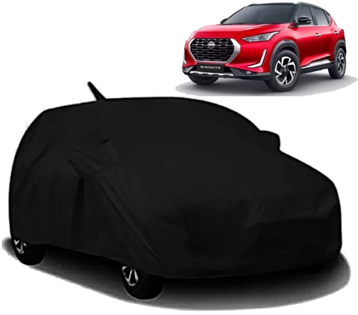 ALMICS Car Cover For Nissan Magnite (With Mirror Pockets)