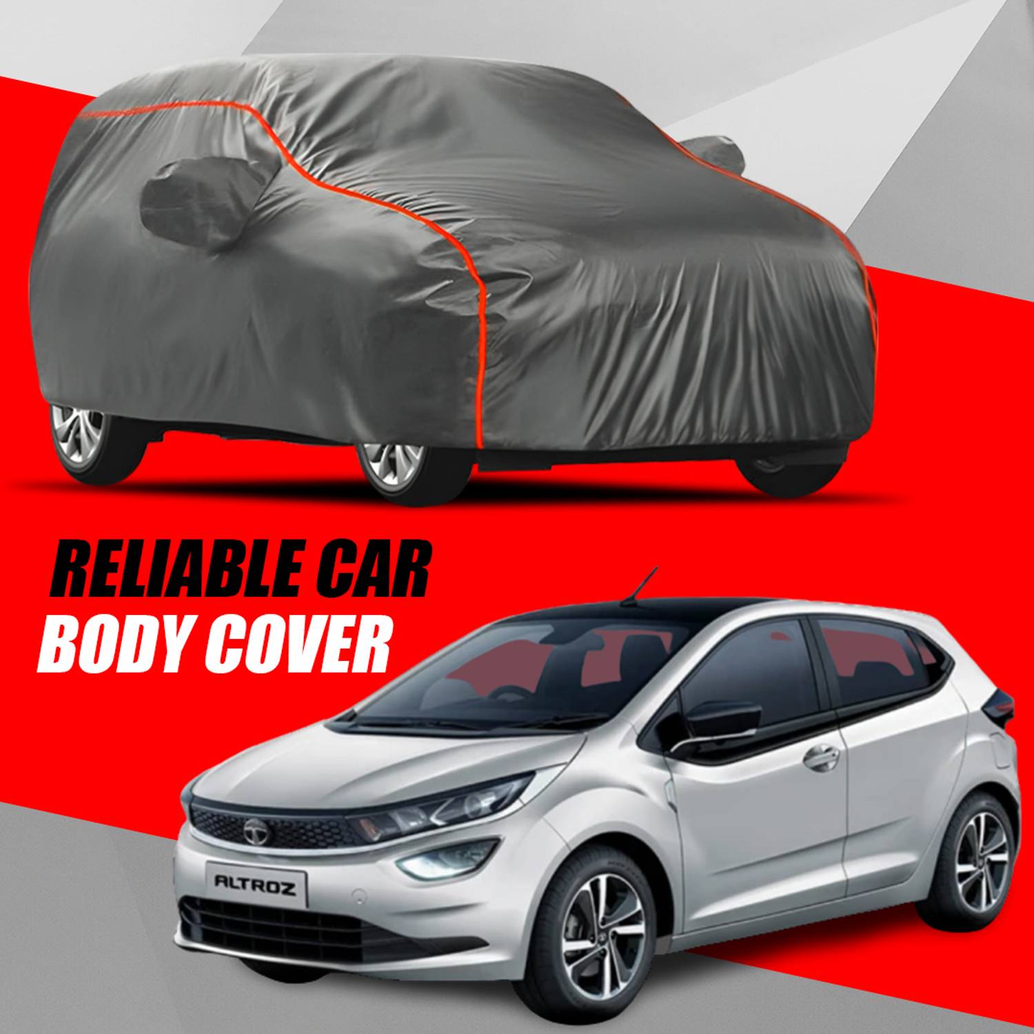 ALMICS Car Cover For Tata Altroz (With Mirror Pockets)