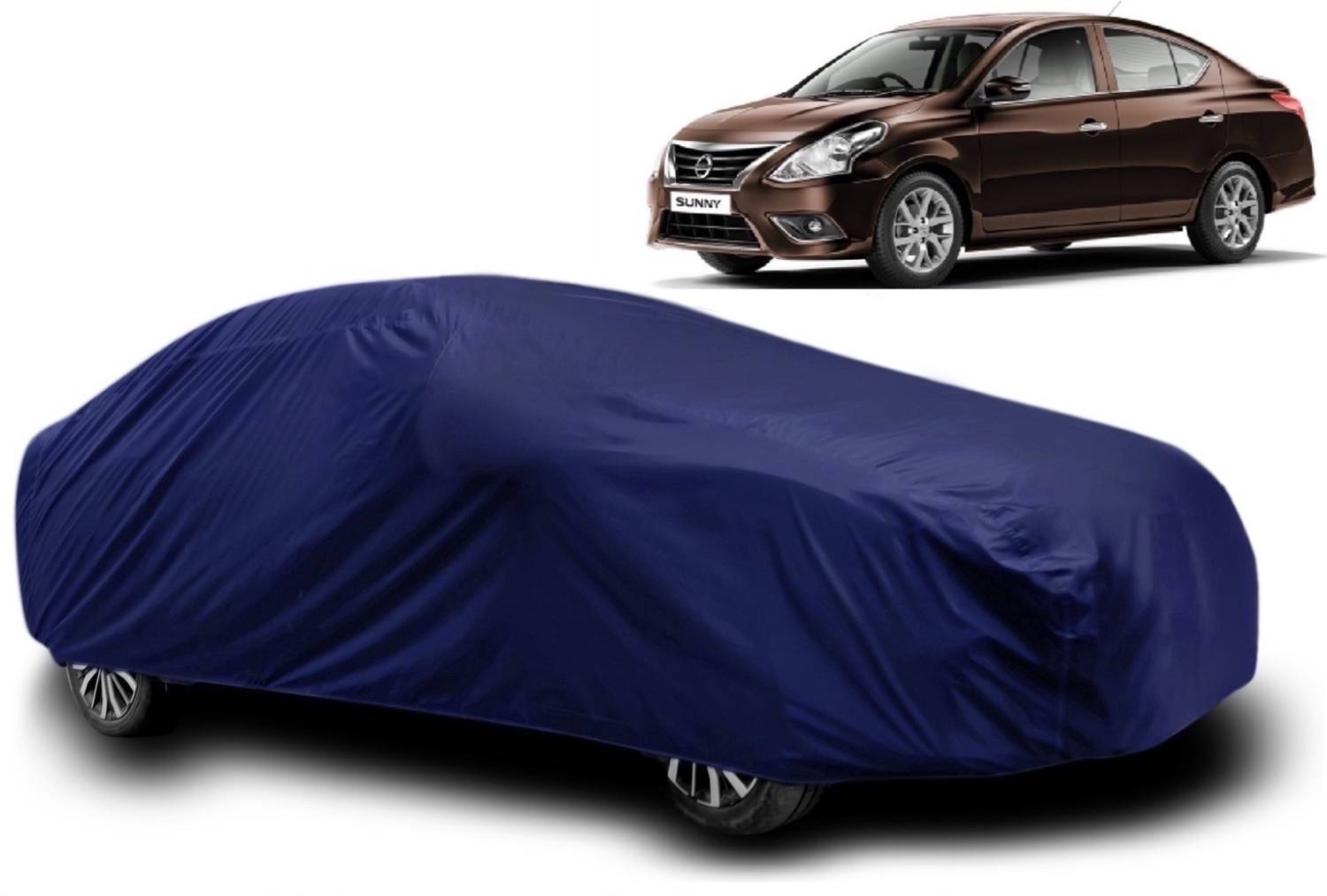 ALTRADECOT Car Cover For Nissan Sunny (With Mirror Pockets)
