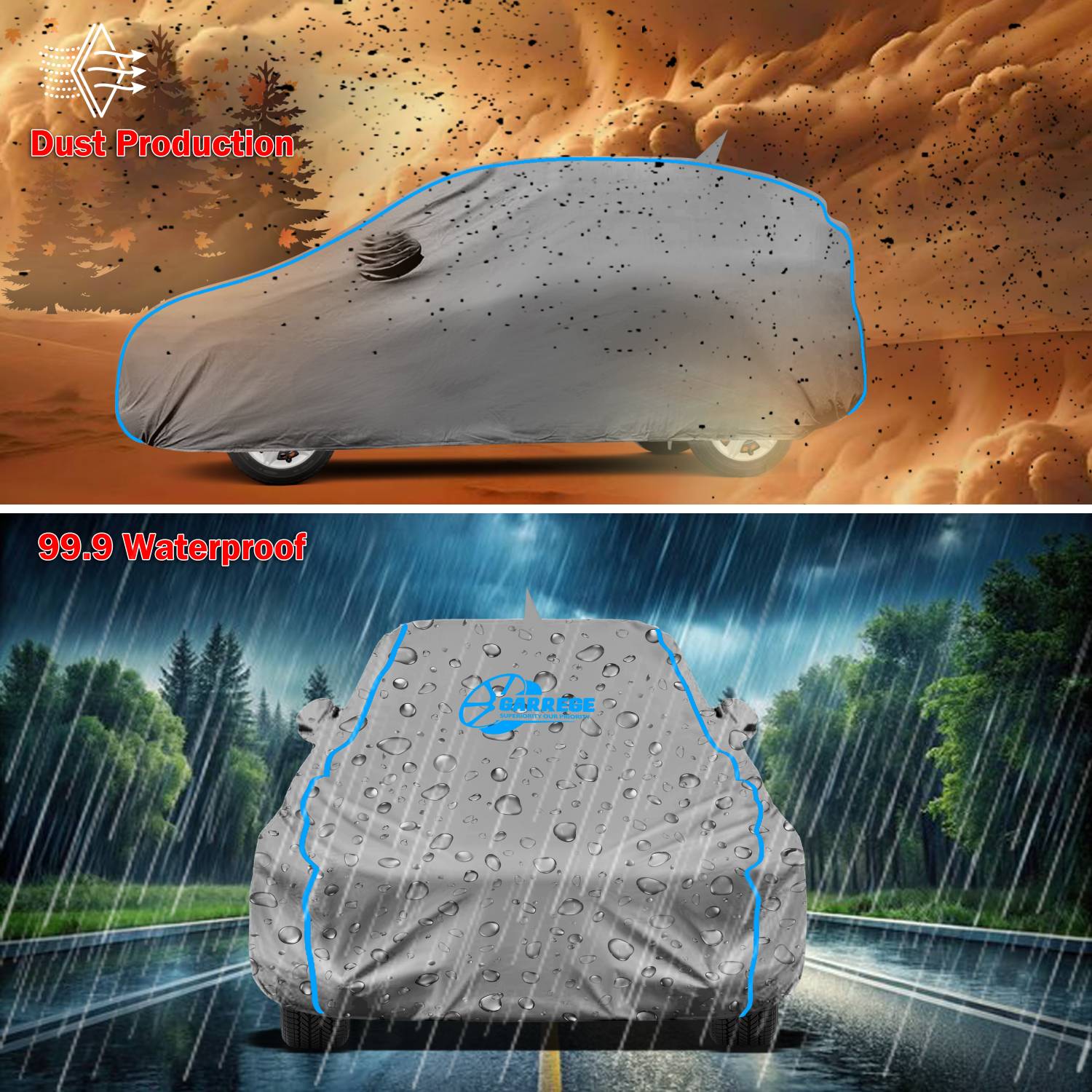 GARREGE Car Cover for Maruti Suzuki Swift Dzire - Image 2