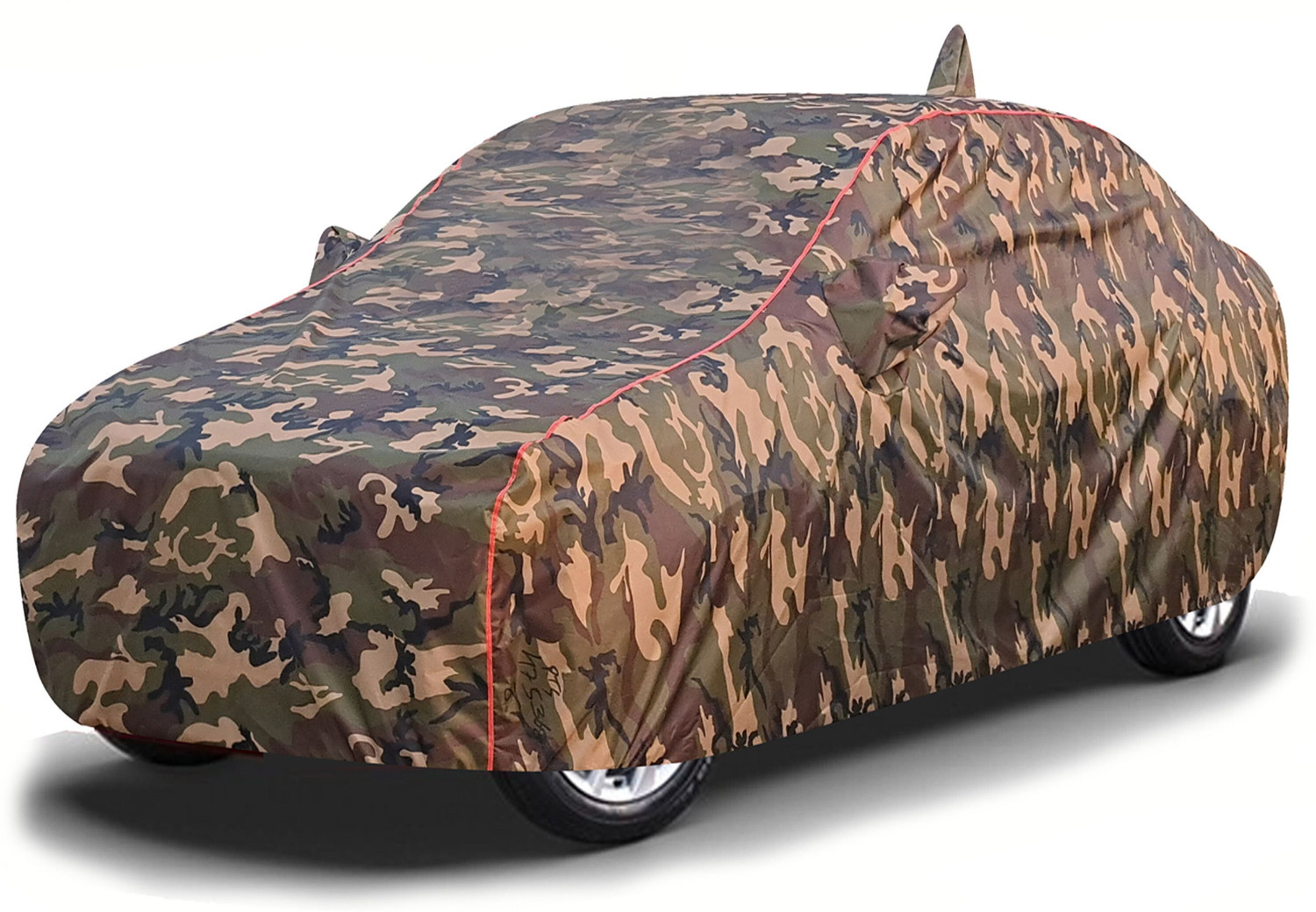 Image of TAXZONE Car Cover For Maruti WagonR, Wagon R VXI, Wagon R, Wagon R AX (With Mirror Pockets)