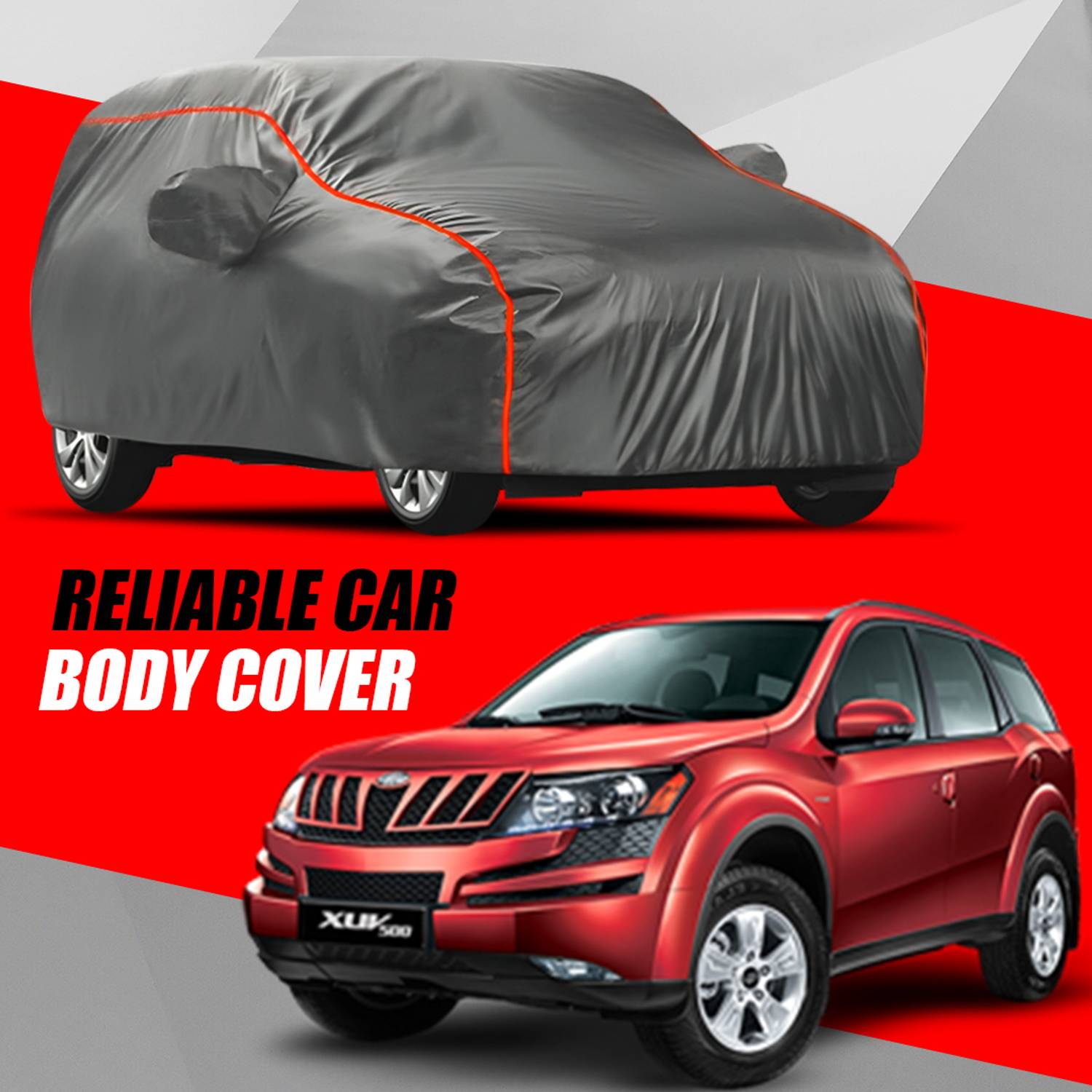 ALTRADECOT Car Cover For Mahindra XUV 500 (With Mirror Pockets)
