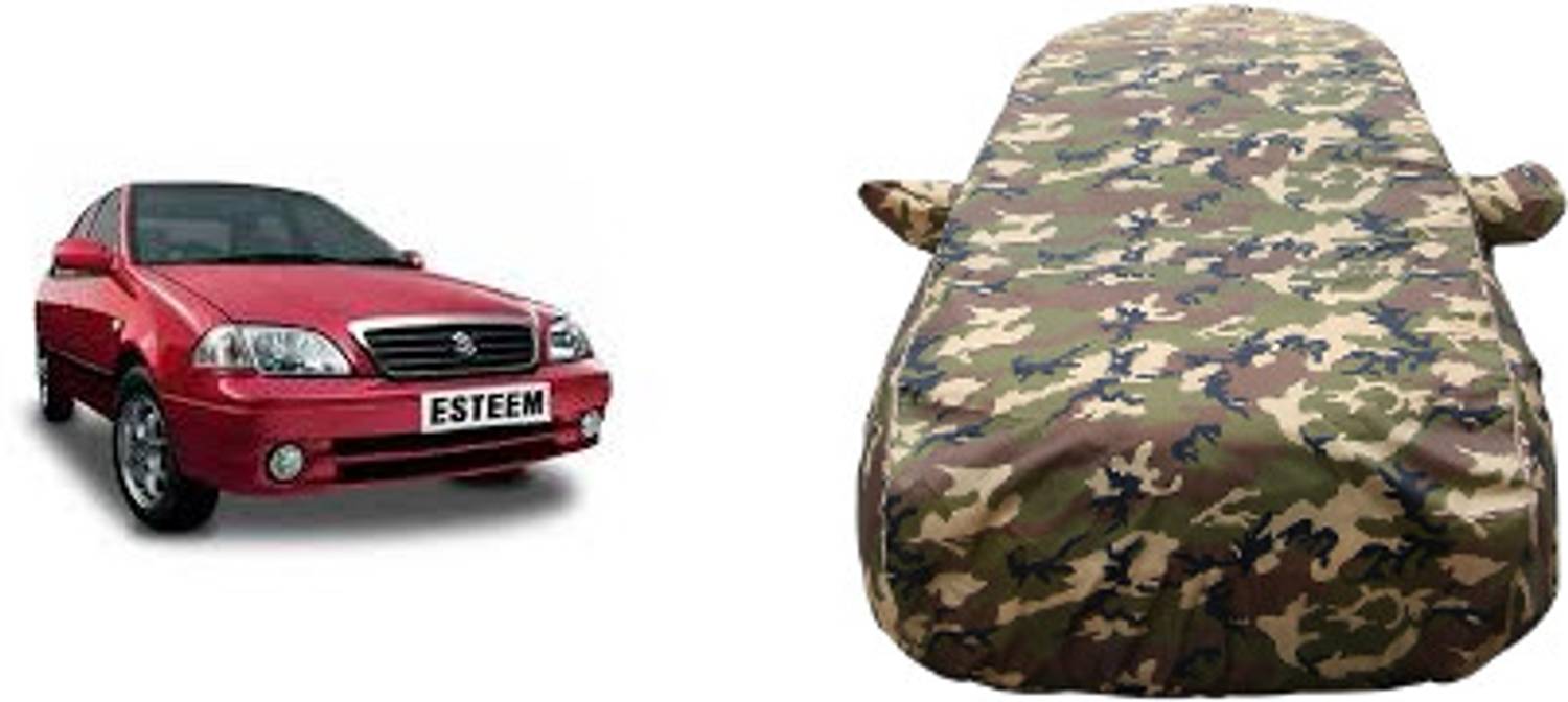 ATBROTHERS Car Cover For Maruti Suzuki Esteem, Esteem AX, Esteem D, Esteem LX, Esteem LXI BS, Esteem VX, Esteem VXI, Esteem VXI BS (With Mirror Pockets)