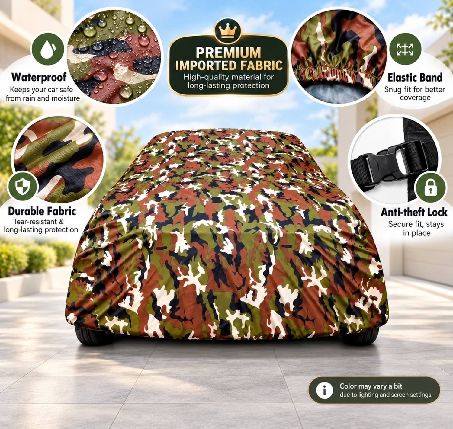 Ascension Car Cover For Hyundai i10 (Without Mirror Pockets)