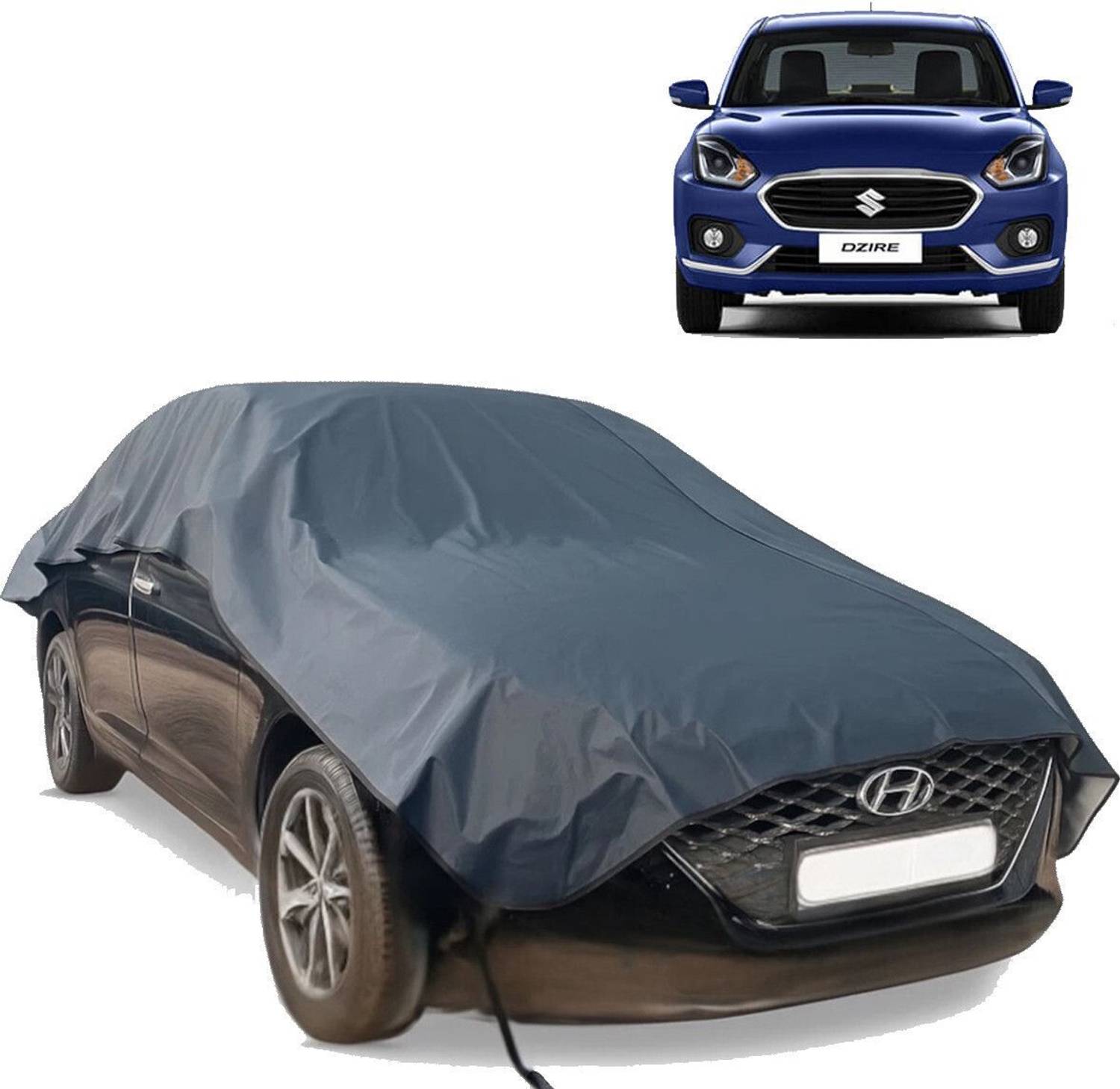 autouniko Car Cover For Maruti Dzire (Without Mirror Pockets)