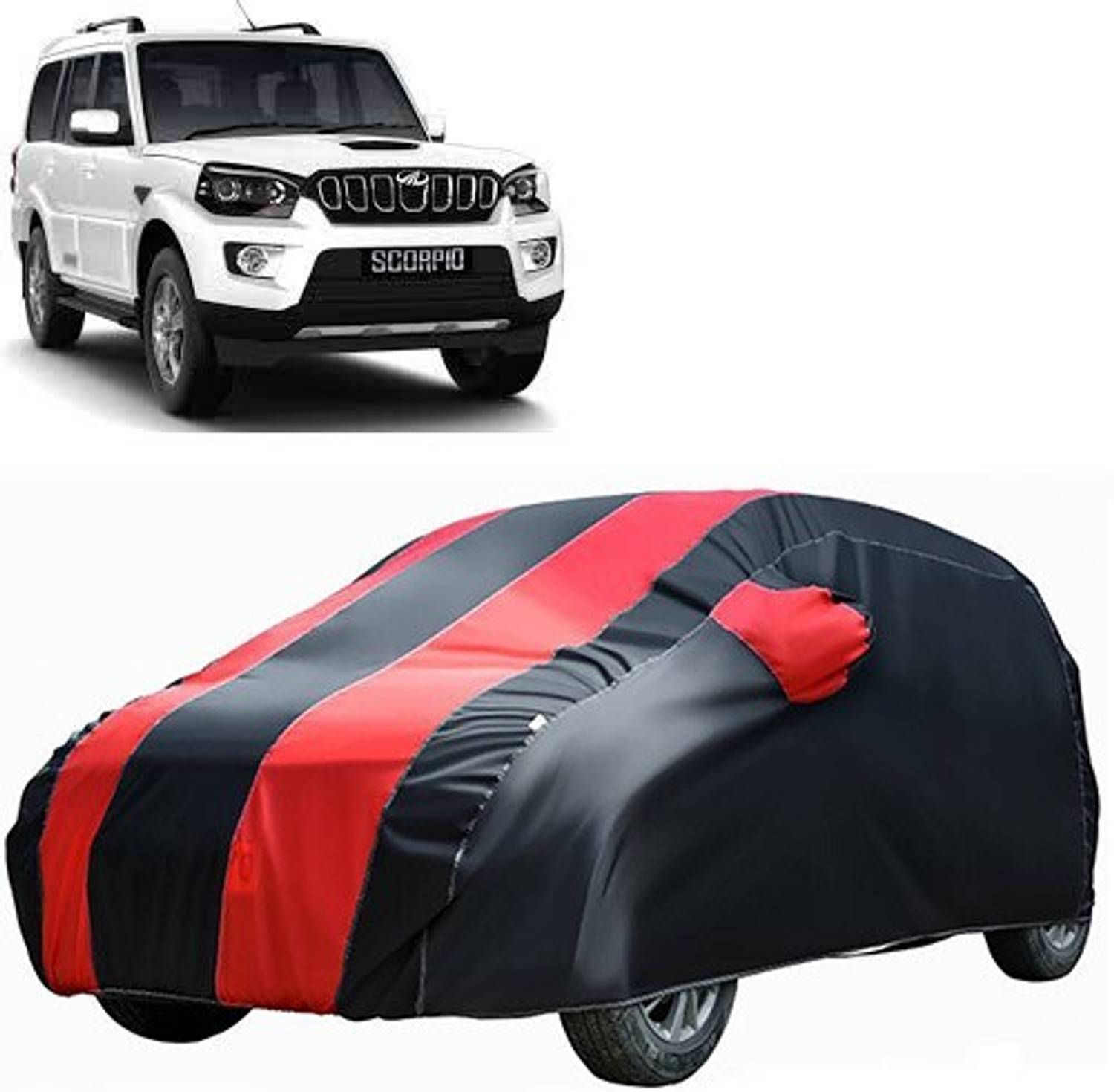 A+ RAIN PROOF Car Cover For Mahindra Scorpio (Without Mirror Pockets)