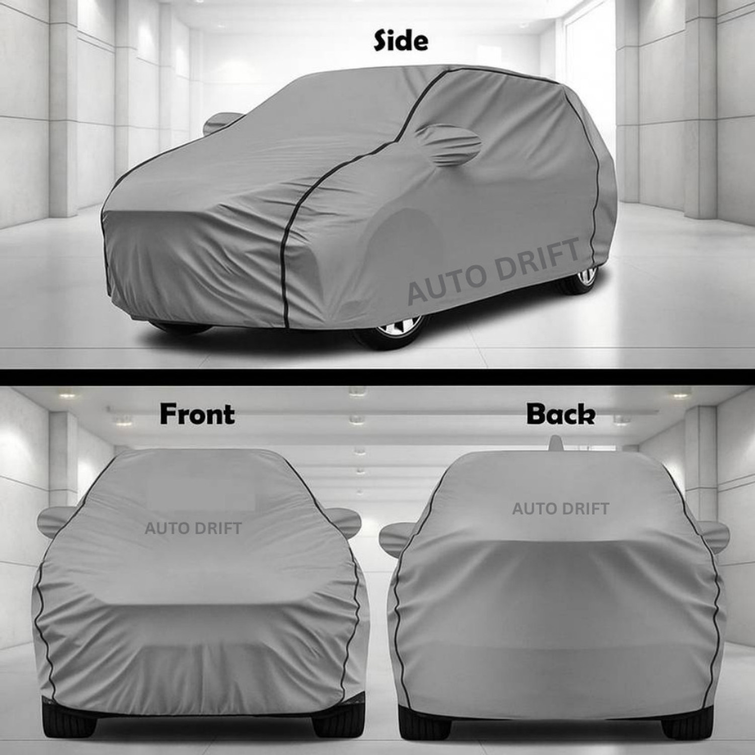 Image of Auto Drift Car Cover For Tata Nexon, Nexon 1.2 Revotron XE, Nexon 1.2 Revotron XM, Nexon 1.2 Revotron XMA, Nexon 1.2 Revotron XT, Nexon 1.2 Revotron XZ, Nexon 1.2 Revotron XZ Plus, Nexon 1.2 Revotron XZ Plus Dual Tone, Nexon 1.2 Revotron XZA Plus, Nexon 1.2 Revotron XZA Plus DualTone, Nexon 1.5 Revotorq XE, Nexon 1.5 Revotorq XM, Nexon 1.5 Revotorq XMA, Nexon 1.5 Revotorq XT, Nexon 1.5 Revotorq XZ, Nexon 1.5 Revotorq XZ Plus, Nexon 1.5 Revotorq XZ Plus Dual Tone, Nexon 1.5 Revotorq XZA Plus, Nexon 1.5 Revotorq XZA Plus DualTone, Nexon AMT, Nexon EV, Nexon EV XM, Nexon EV XZ Plus, Nexon EV XZ Plus LUX, Nexon Facelift, Nexon XE Diesel, Nexon XE Petrol, Nexon XM Diesel, Nexon XM Petrol, Nexon XMA AMT Diesel (With Mirror Pockets)
