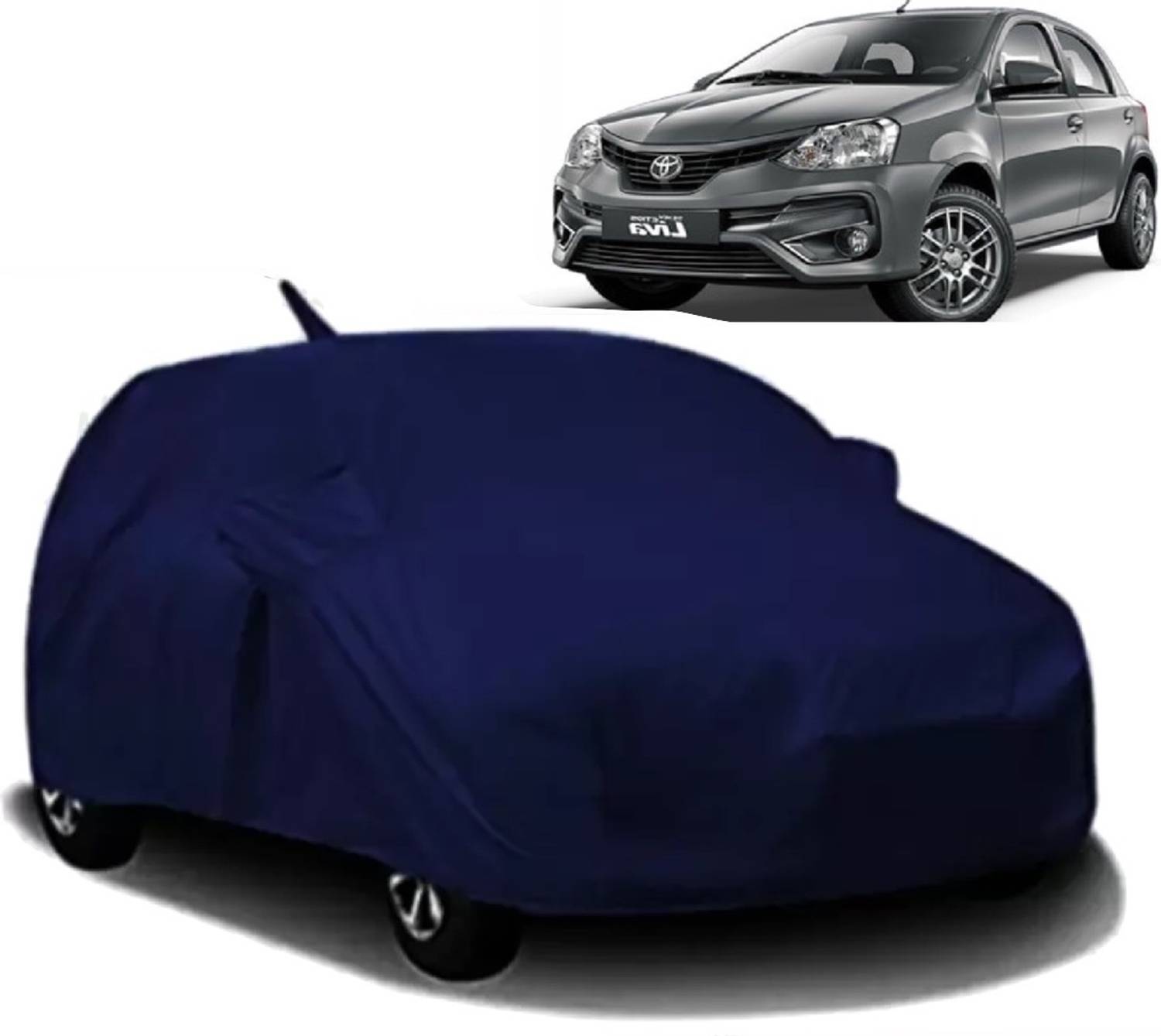 ALTRADECOT Car Cover For Toyota Etios Liva (With Mirror Pockets)