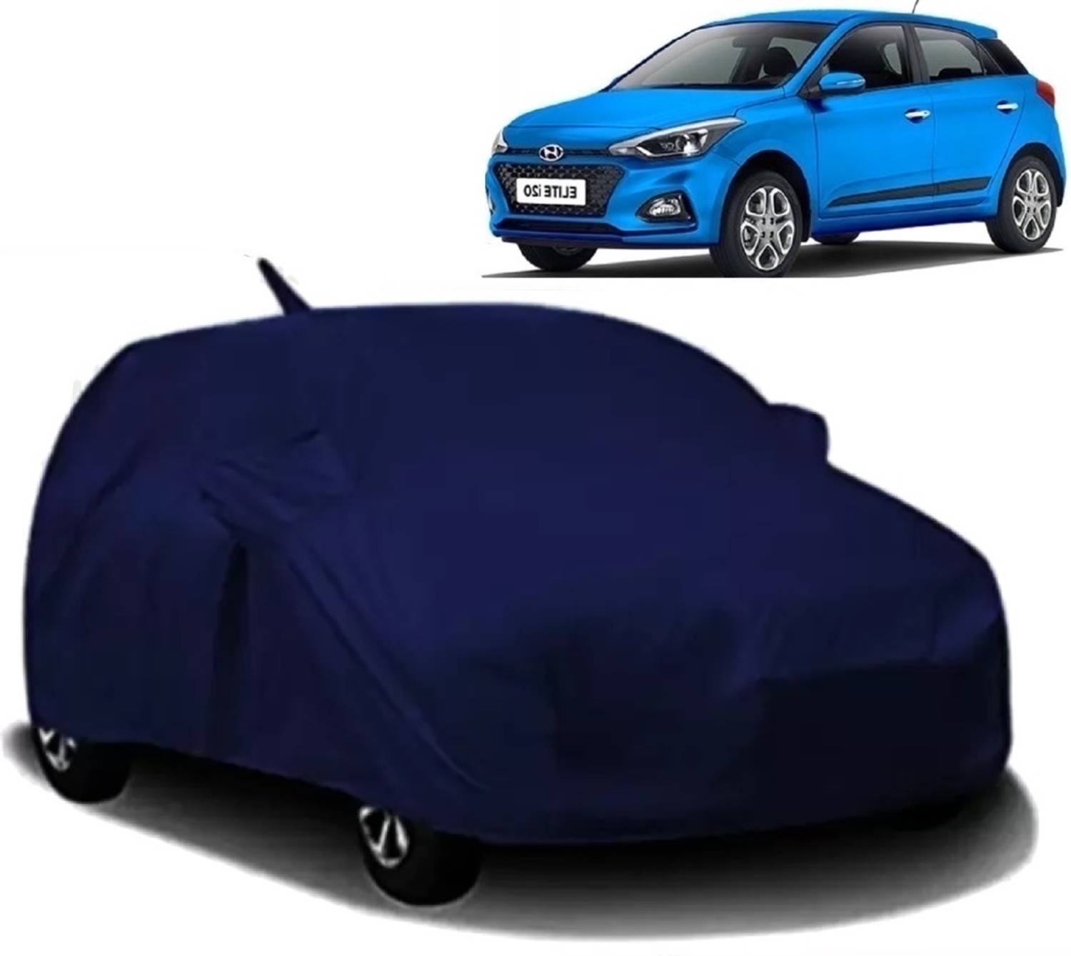 ALTRADECOT Car Cover For Hyundai Elite i20 (With Mirror Pockets)