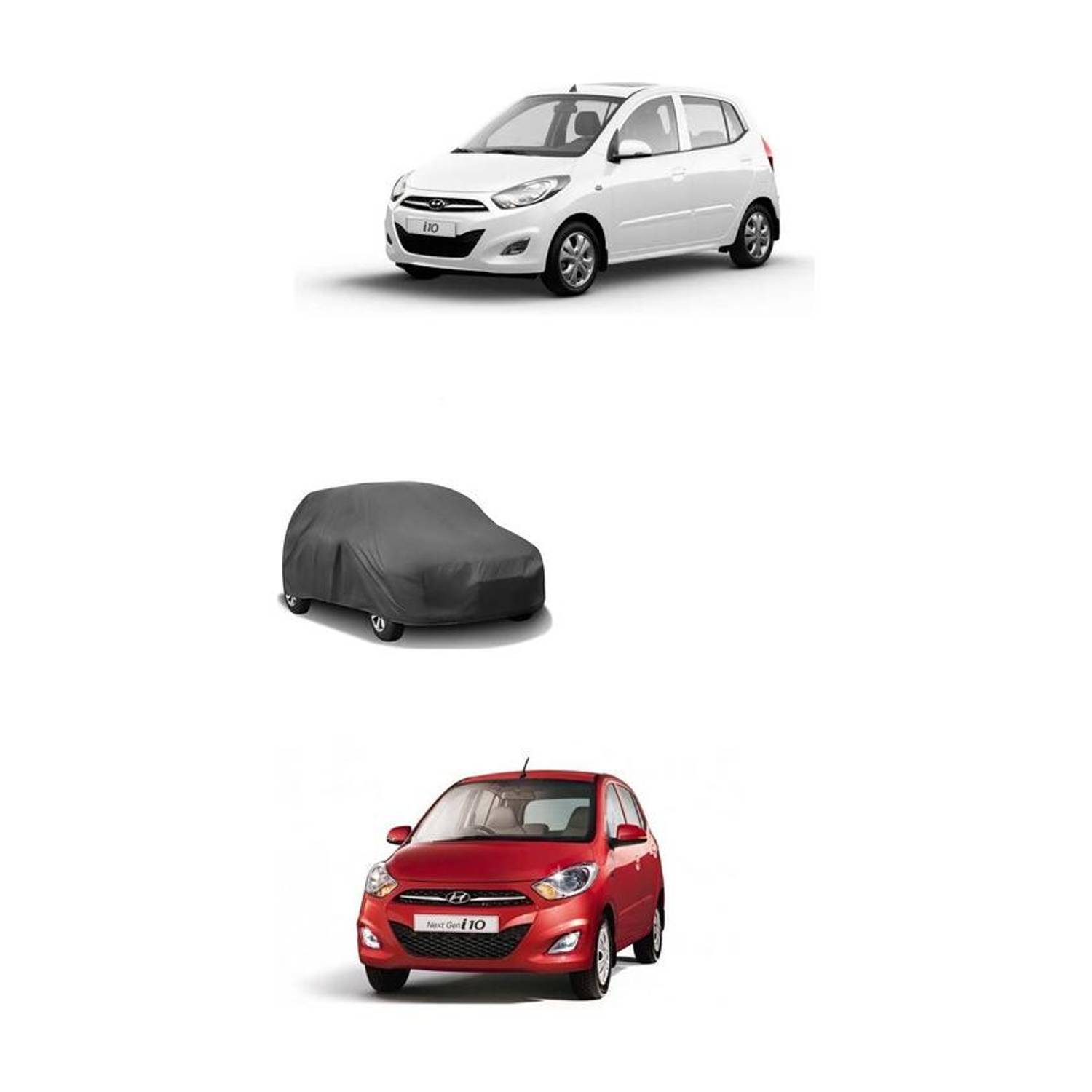 ATBROTHERS Car Cover For Hyundai i10 (Without Mirror Pockets)