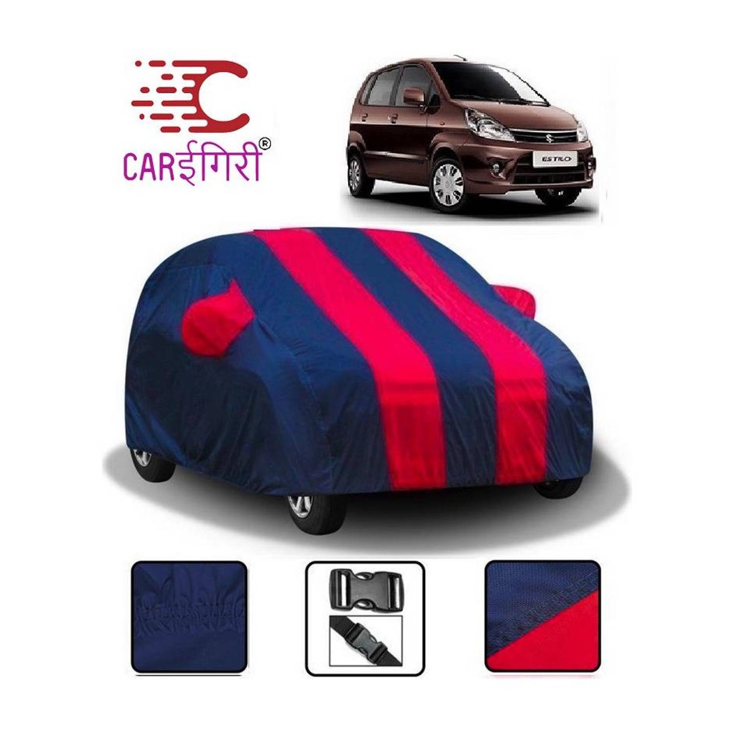 Carigiri Car Cover For Maruti Suzuki Zen Estilo (With Mirror Pockets)