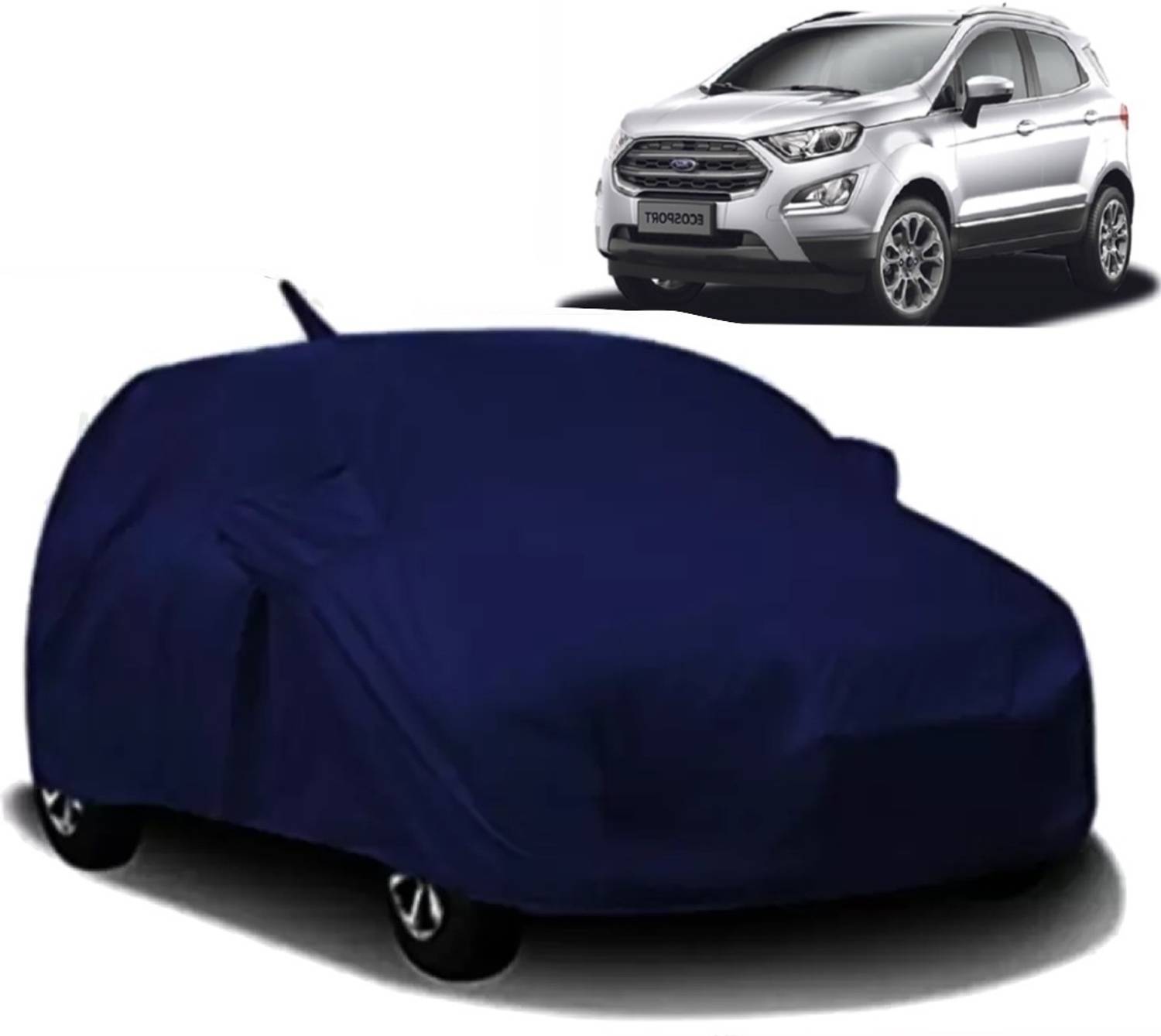 AXLOZ Car Cover For Ford Ecosport (With Mirror Pockets)